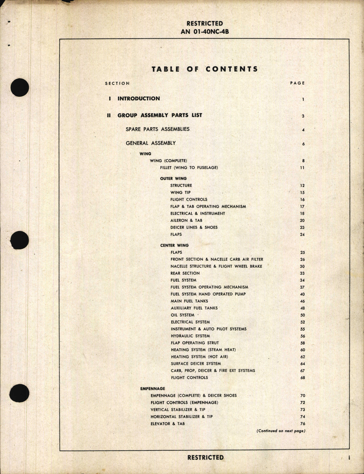 Sample page 5 from AirCorps Library document: Parts Catalog for C-47A and R4D-5 Airplanes