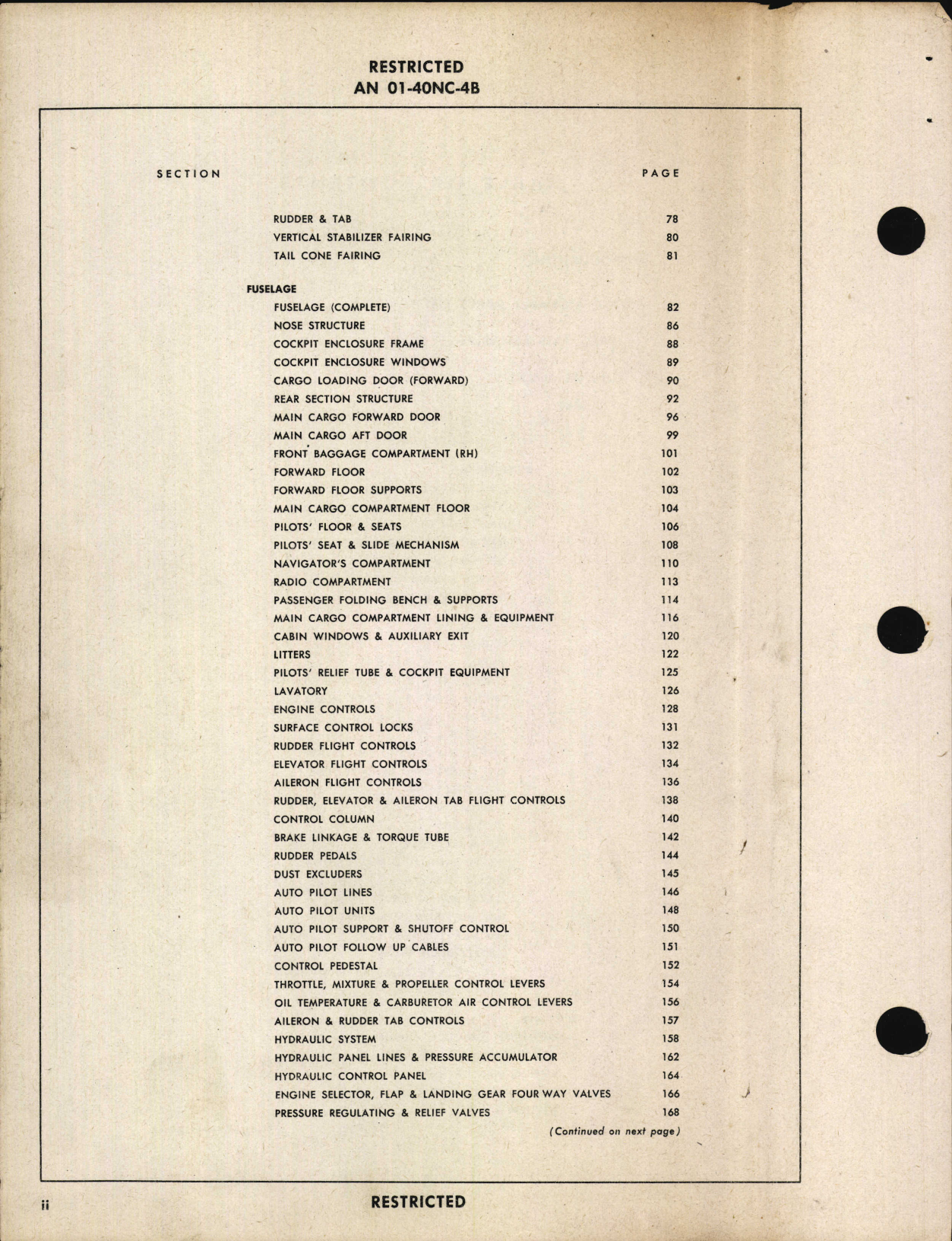 Sample page 6 from AirCorps Library document: Parts Catalog for C-47A and R4D-5 Airplanes