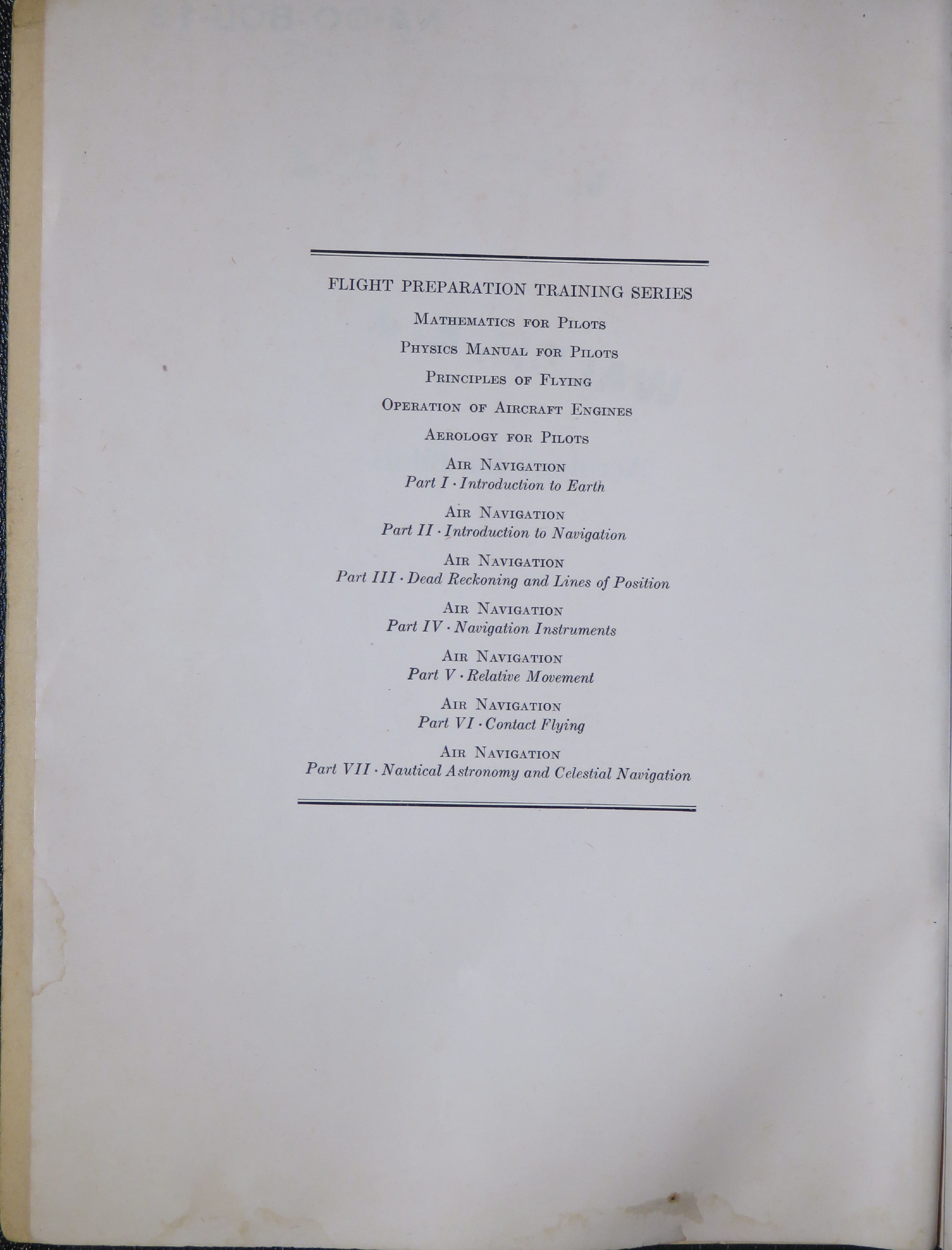 Sample page 5 from AirCorps Library document: Aerology for Pilots