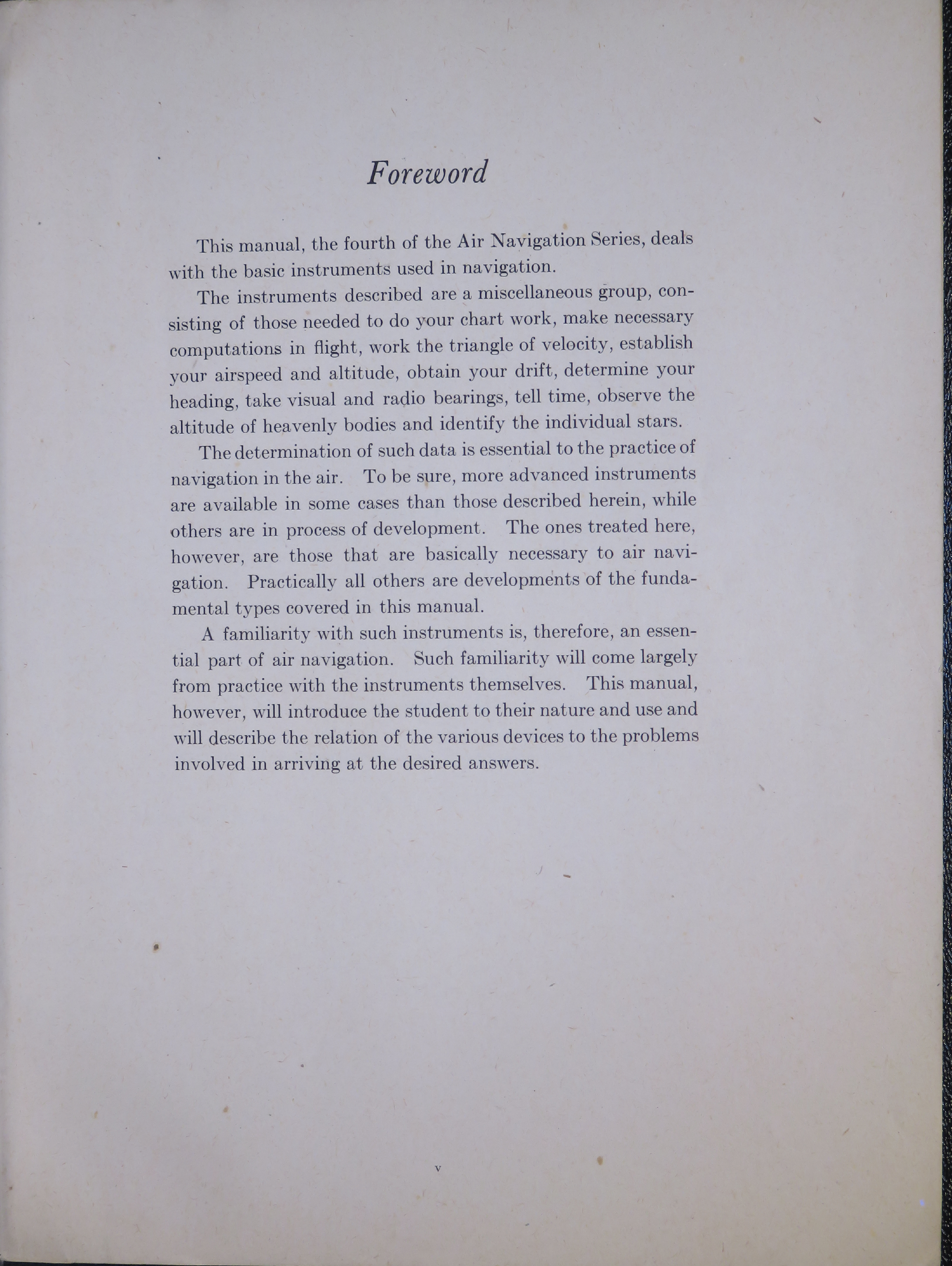 Sample page 7 from AirCorps Library document: Air Navigation Part Four: Navigation Instruments