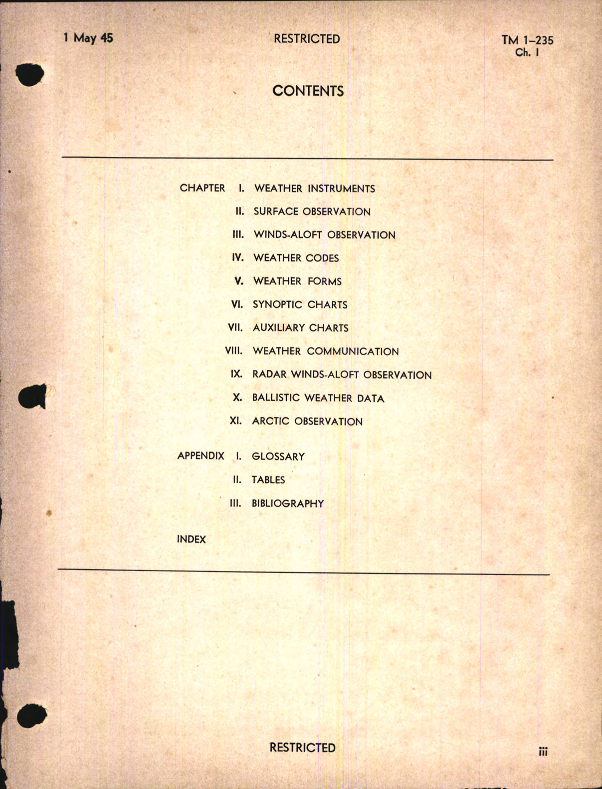 Sample page 3 from AirCorps Library document: Weather Station Handbook for the Observer