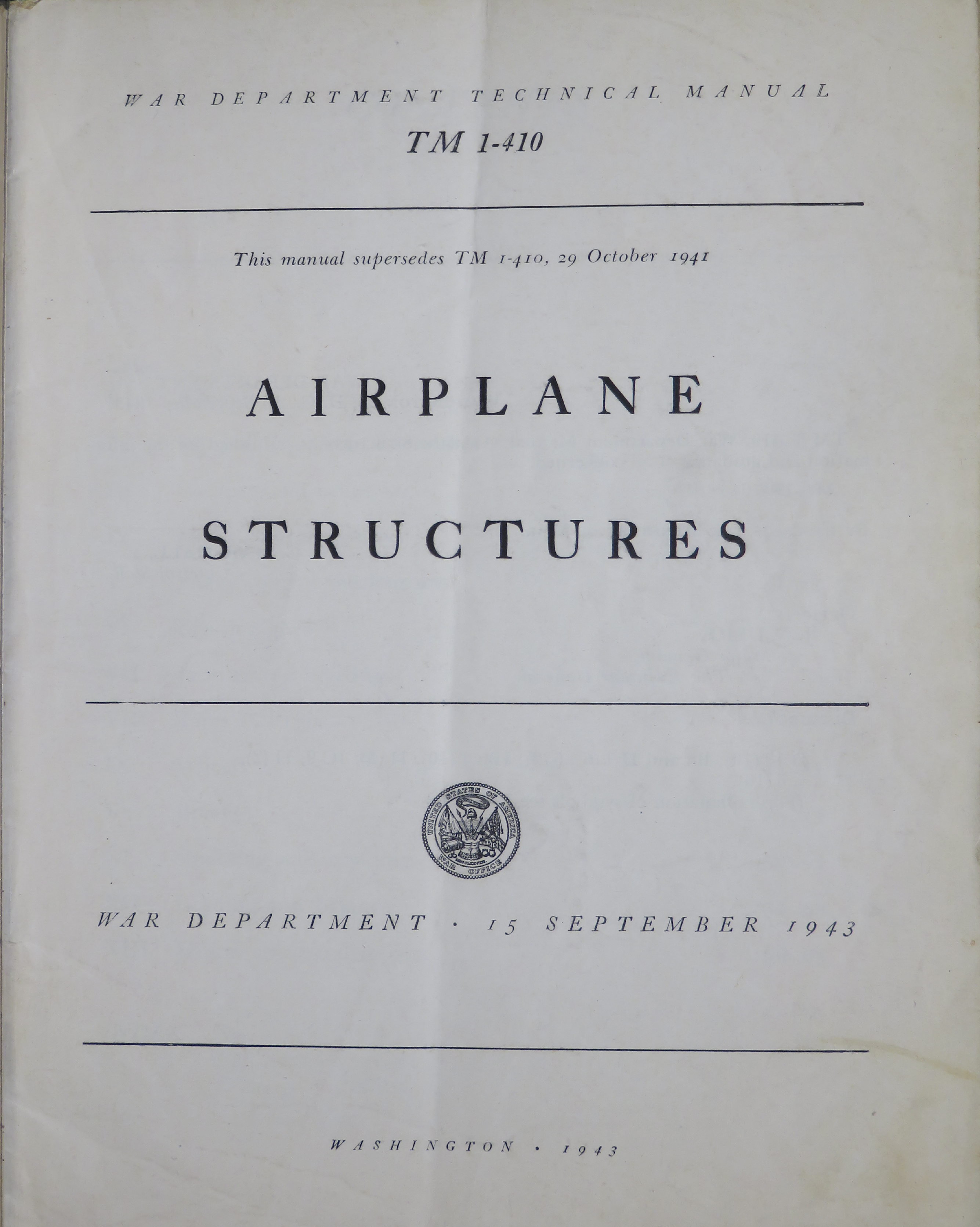 Sample page 3 from AirCorps Library document: Airplane Structures
