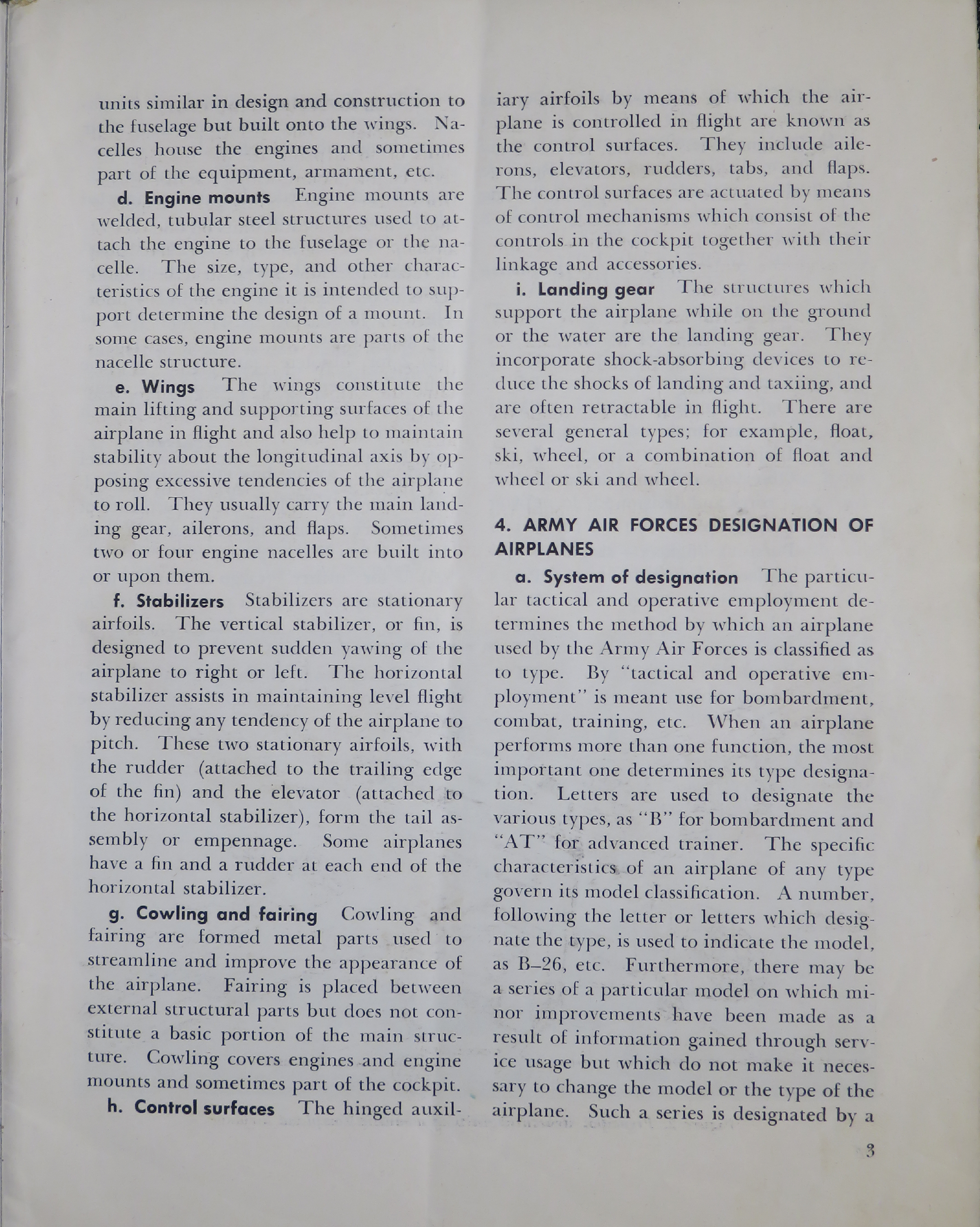 Sample page 7 from AirCorps Library document: Airplane Structures