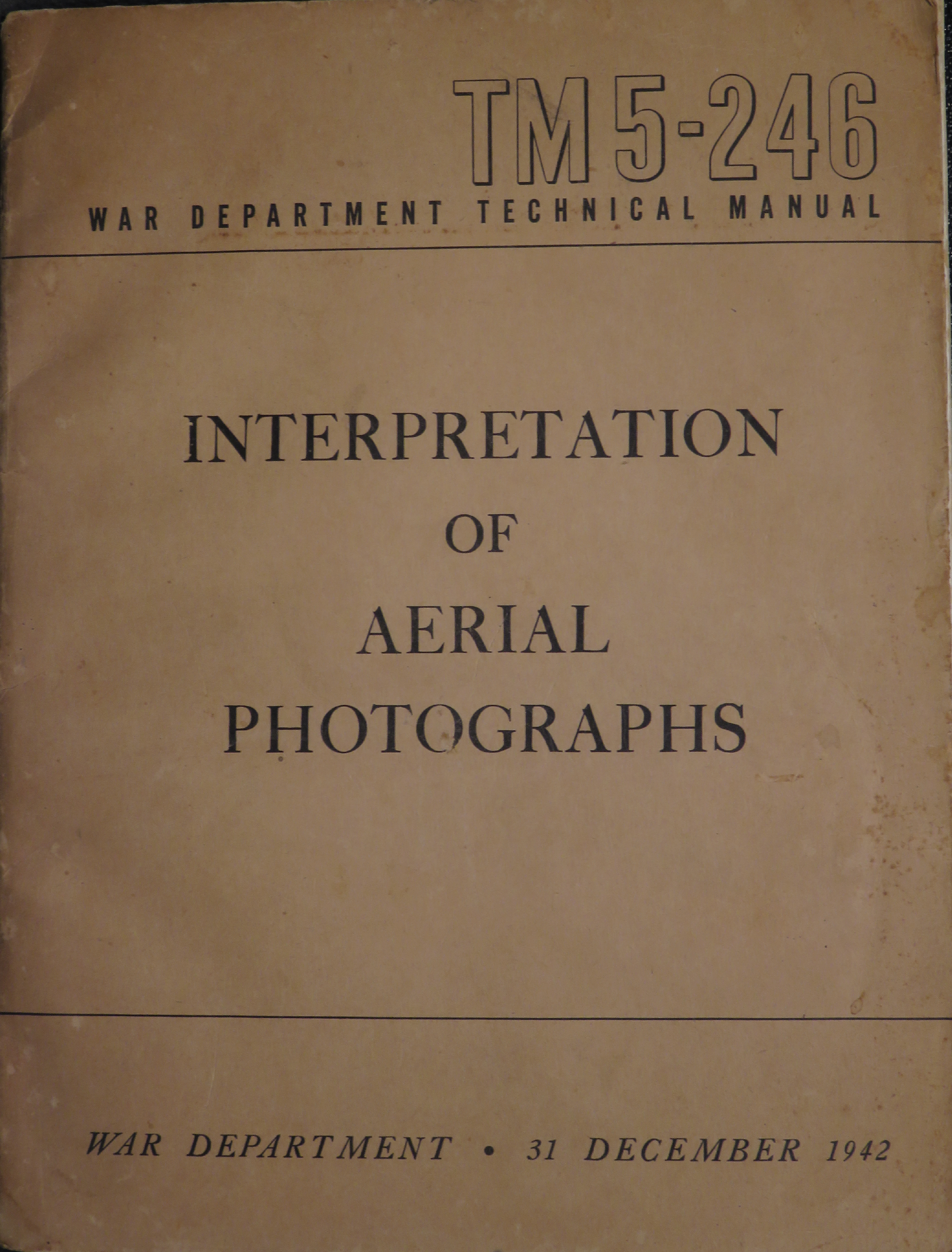 Sample page 1 from AirCorps Library document: Interpretation of Aerial Photographs