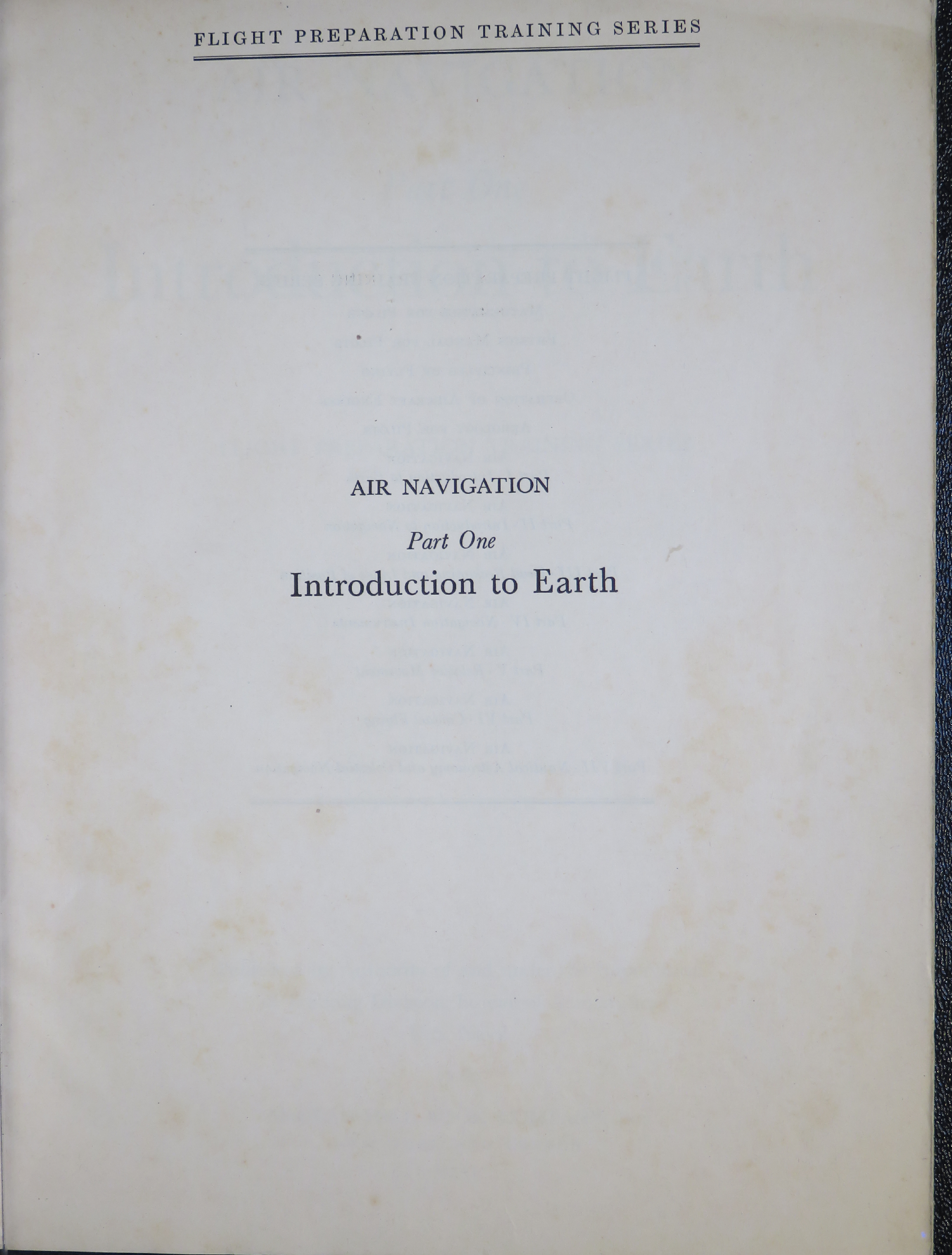Sample page 3 from AirCorps Library document: Air Navigation Part one: Introduction to Earth