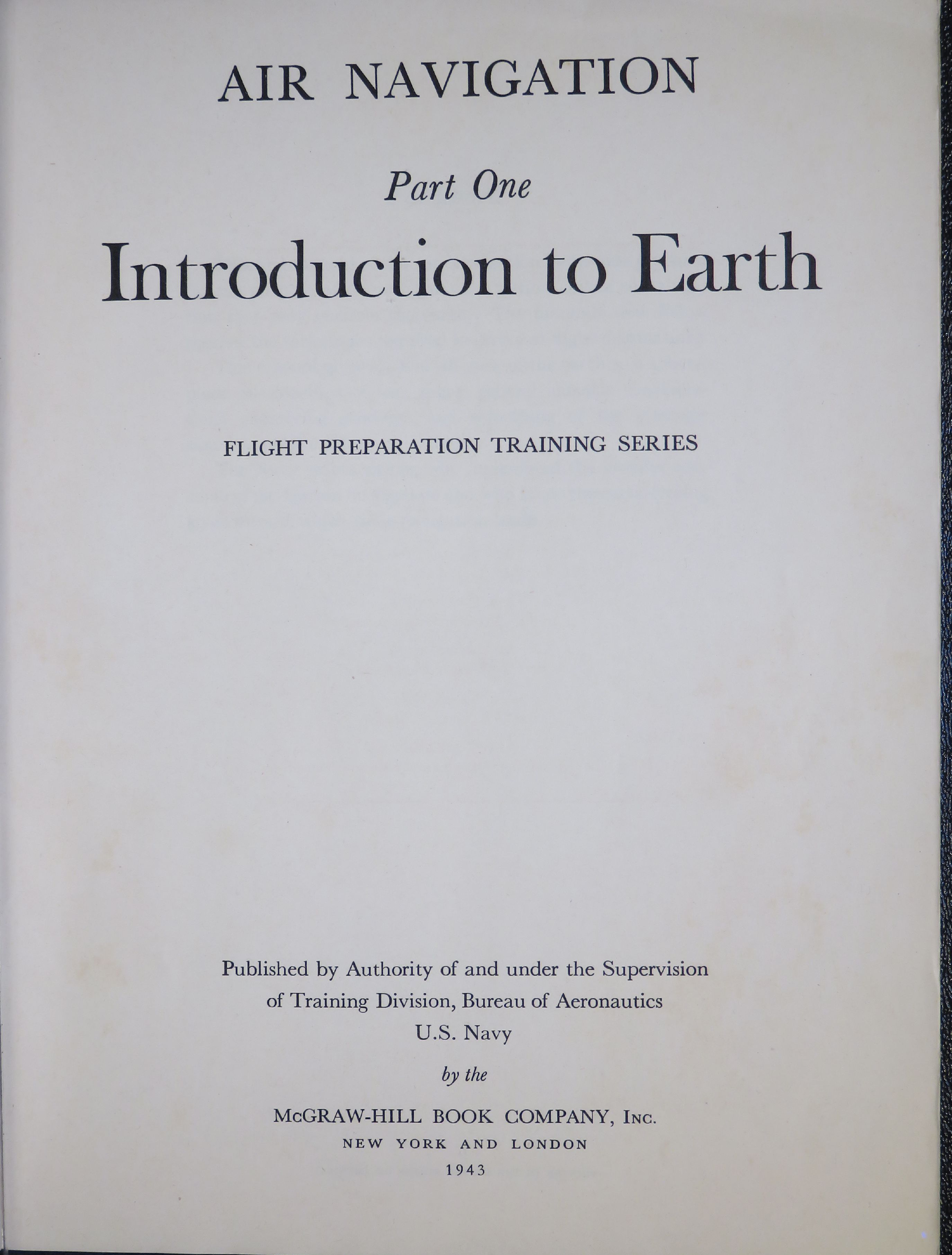 Sample page 5 from AirCorps Library document: Air Navigation Part one: Introduction to Earth