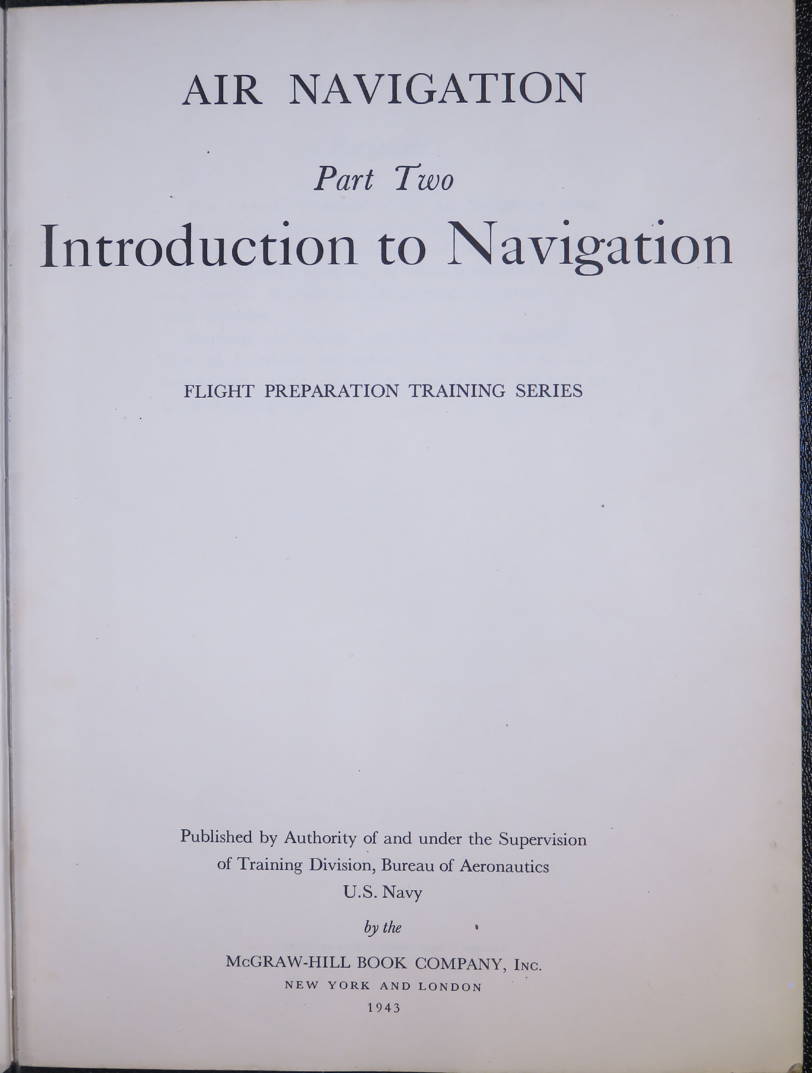 Sample page 5 from AirCorps Library document: Air Navigation Part Two: Introduction to Navigation