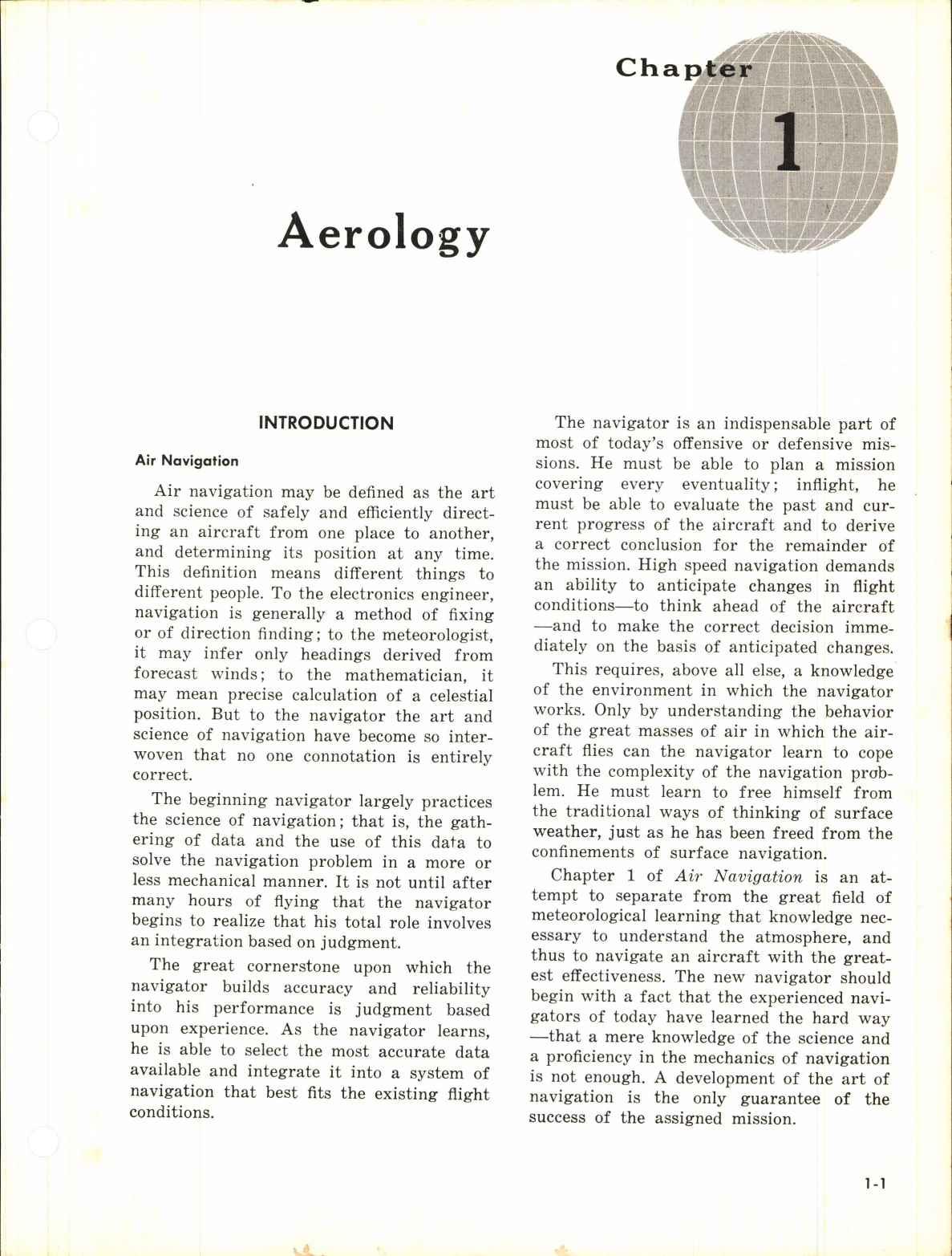 Sample page 5 from AirCorps Library document: Air Navigation Volume I