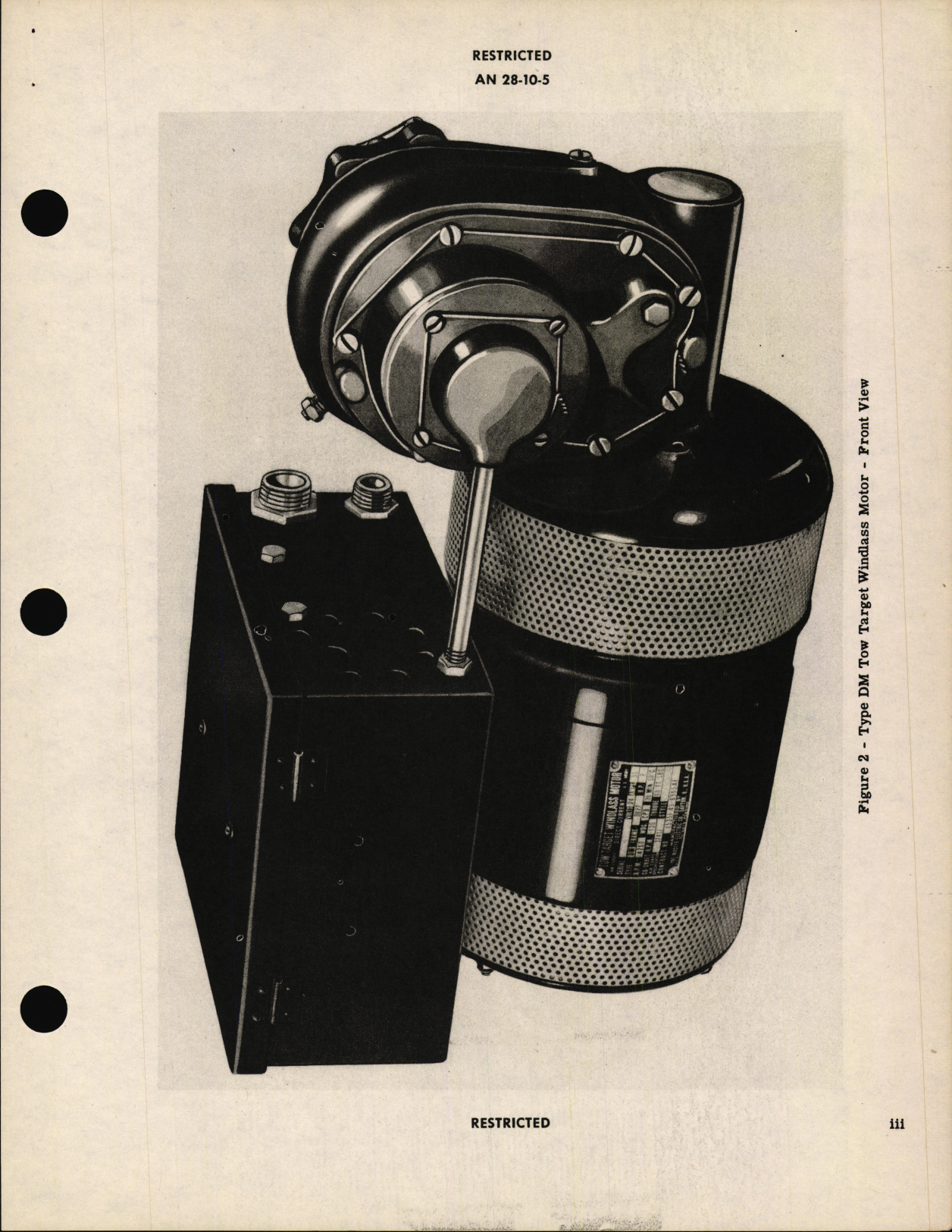 Sample page 5 from AirCorps Library document: Handbook of Instructions with Parts Catalog for Tow Target Windlass Motor Type DM