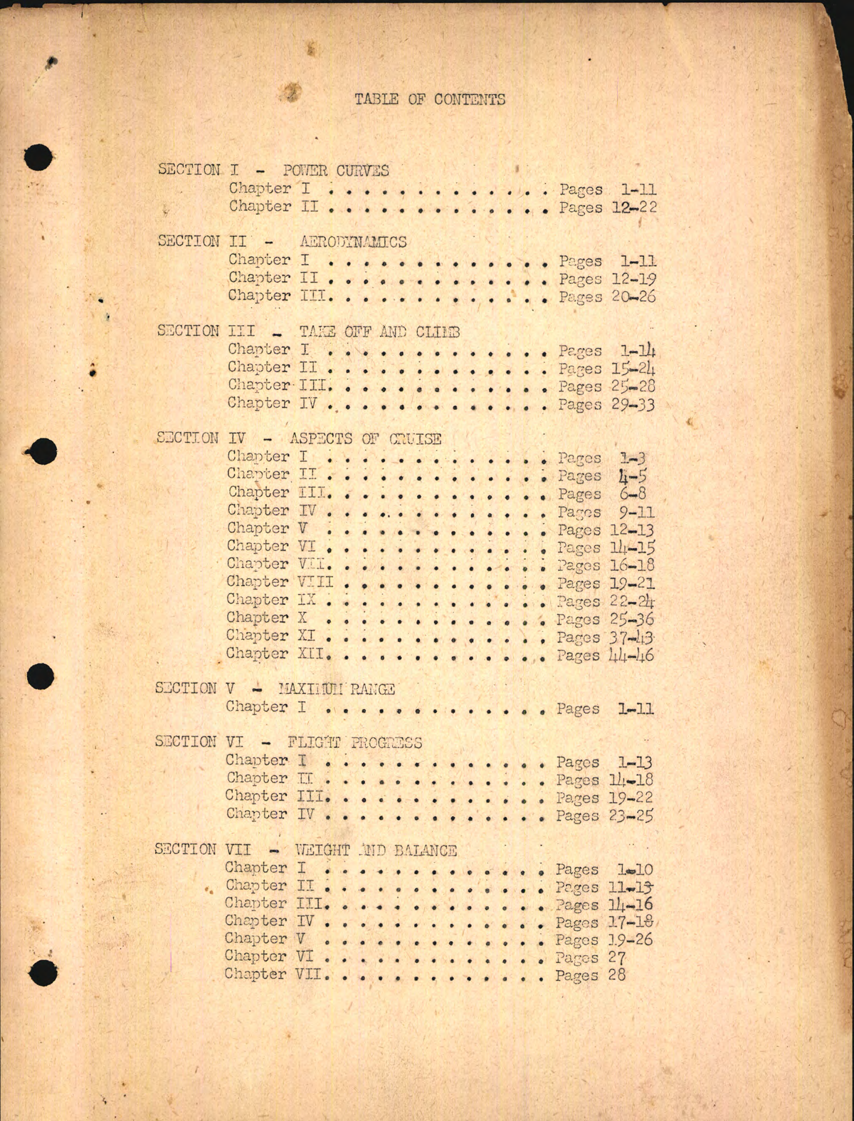 Sample page 1 from AirCorps Library document: Cruising Control Text