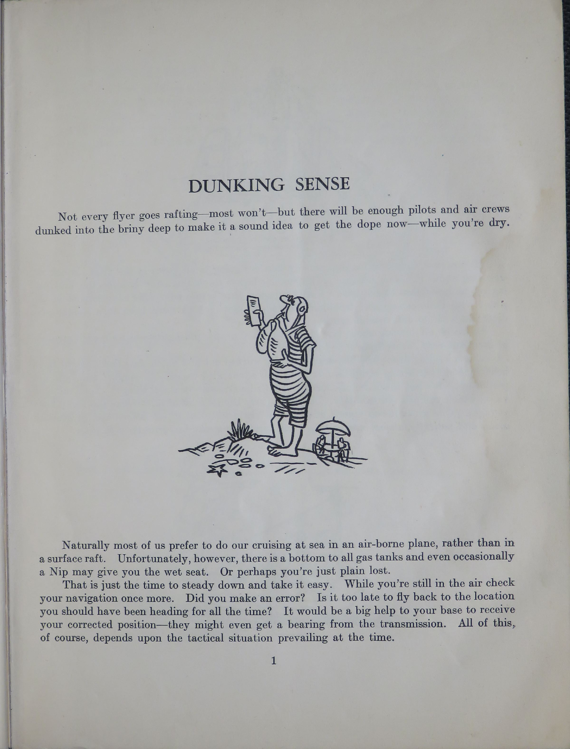Sample page 5 from AirCorps Library document: Dunking Sense