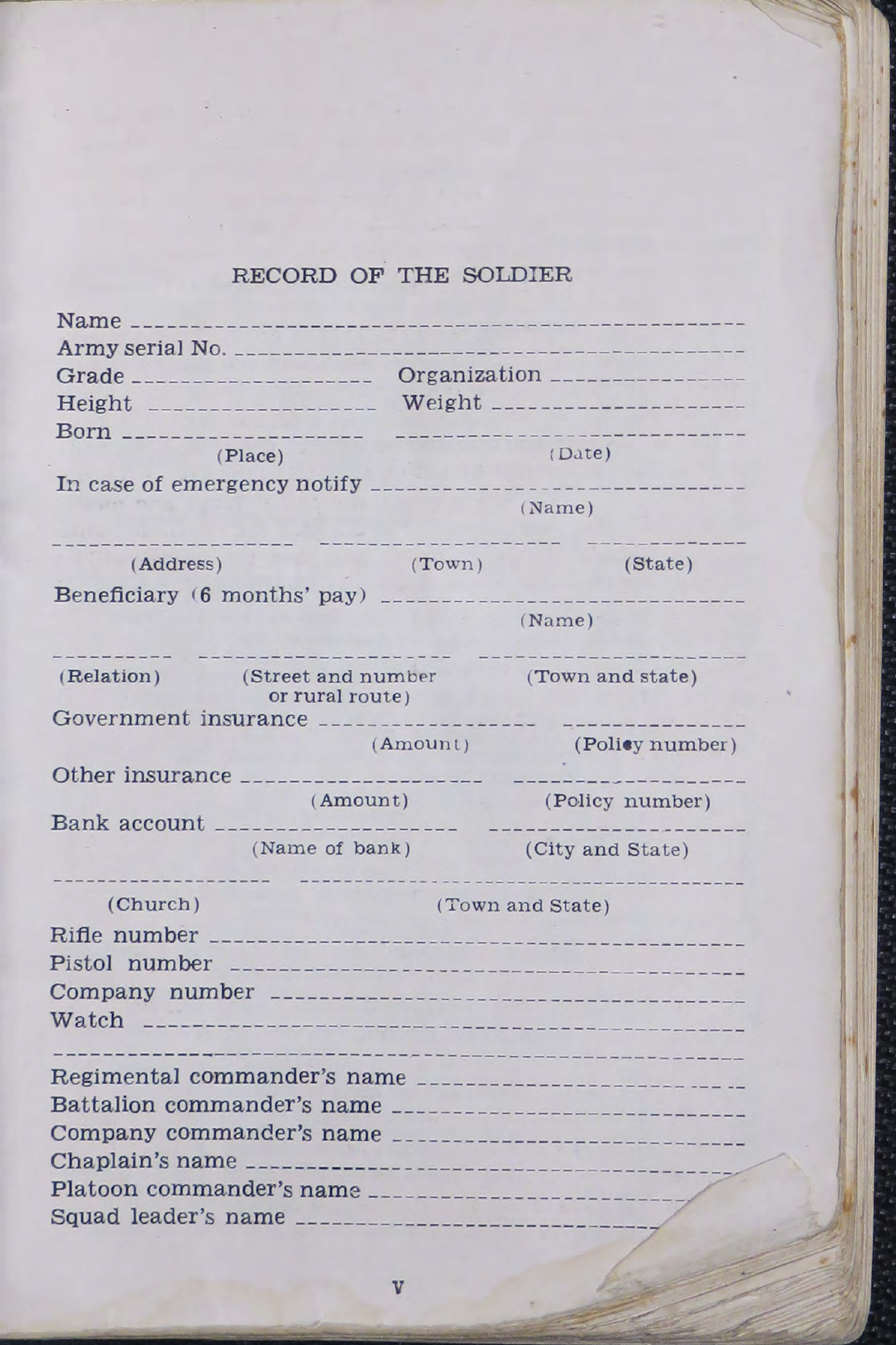 Sample page 7 from AirCorps Library document: Basic Field Manual for Soldier's Handbook