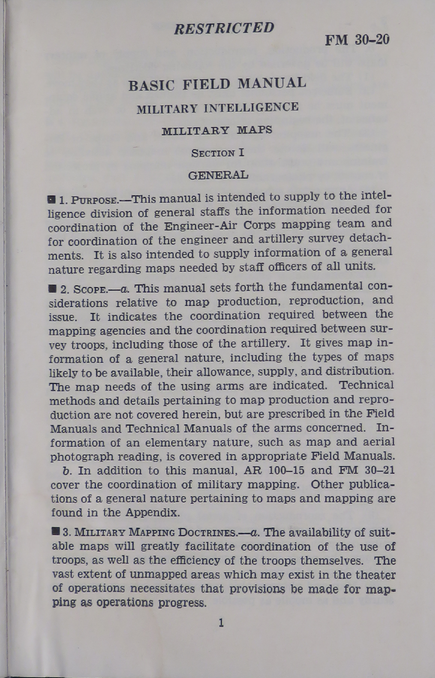 Sample page 7 from AirCorps Library document: Basic Field Manual for Military Intelligence Military Maps