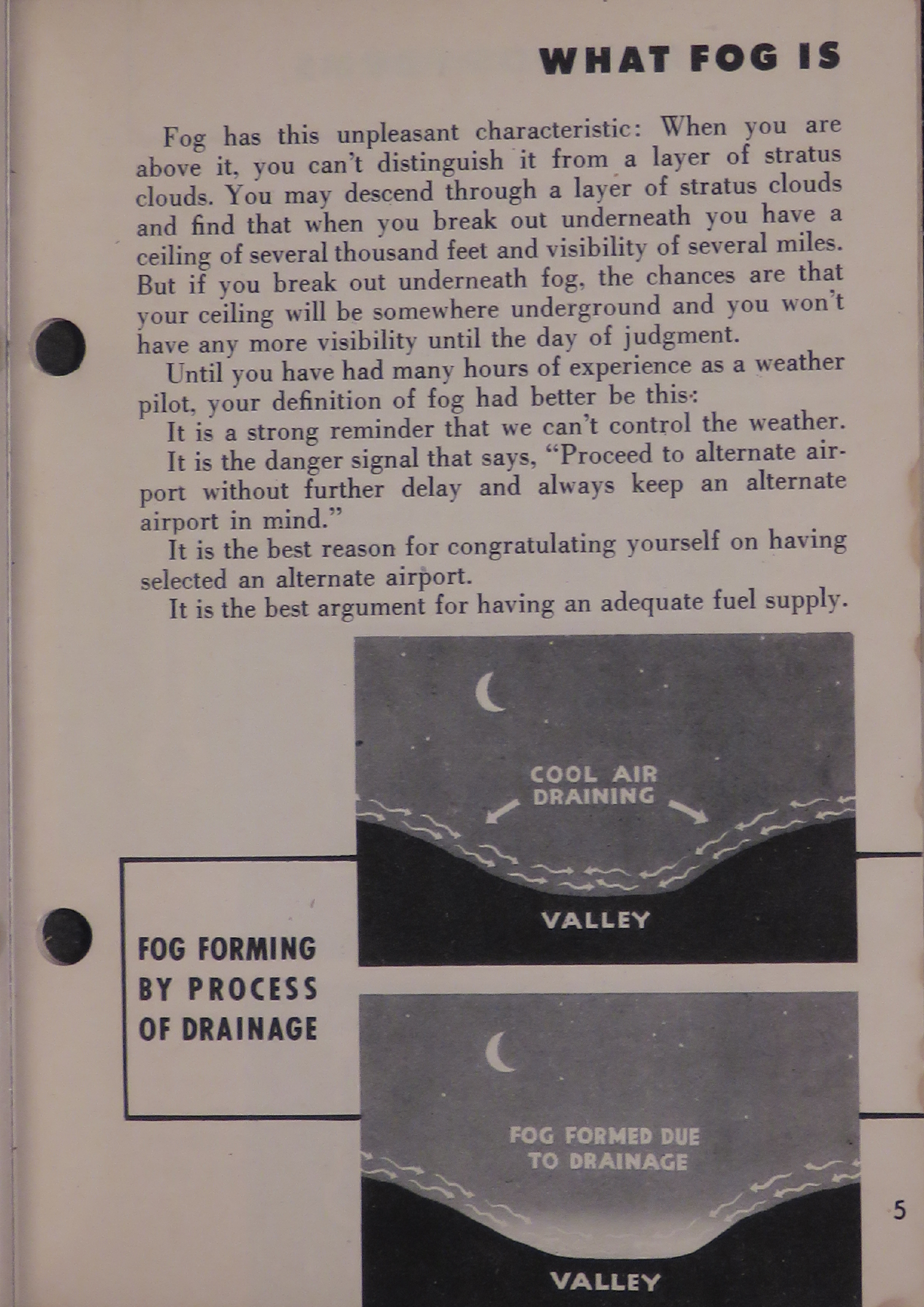 Sample page 7 from AirCorps Library document: Aerology Series - Fog