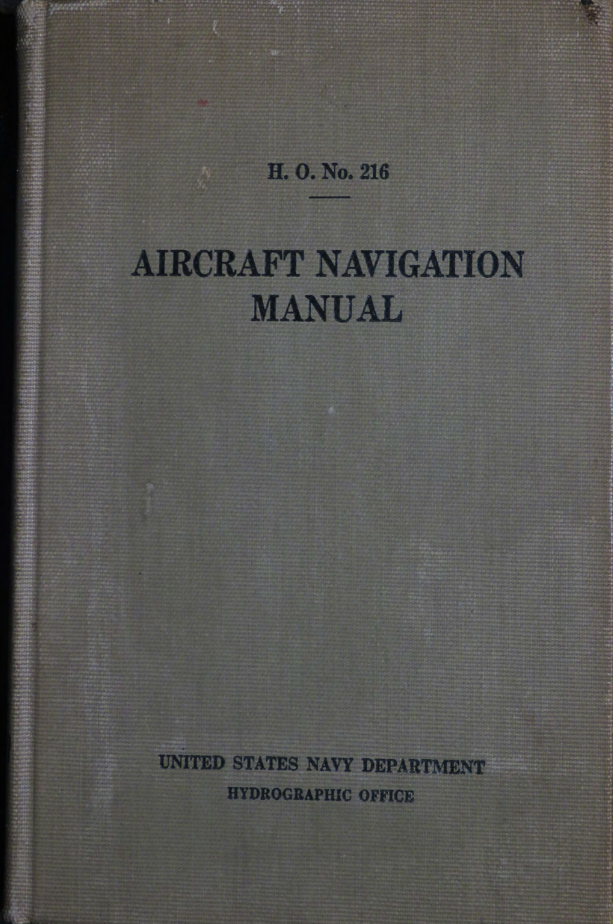 Sample page 1 from AirCorps Library document: Aircraft Navigation Manual