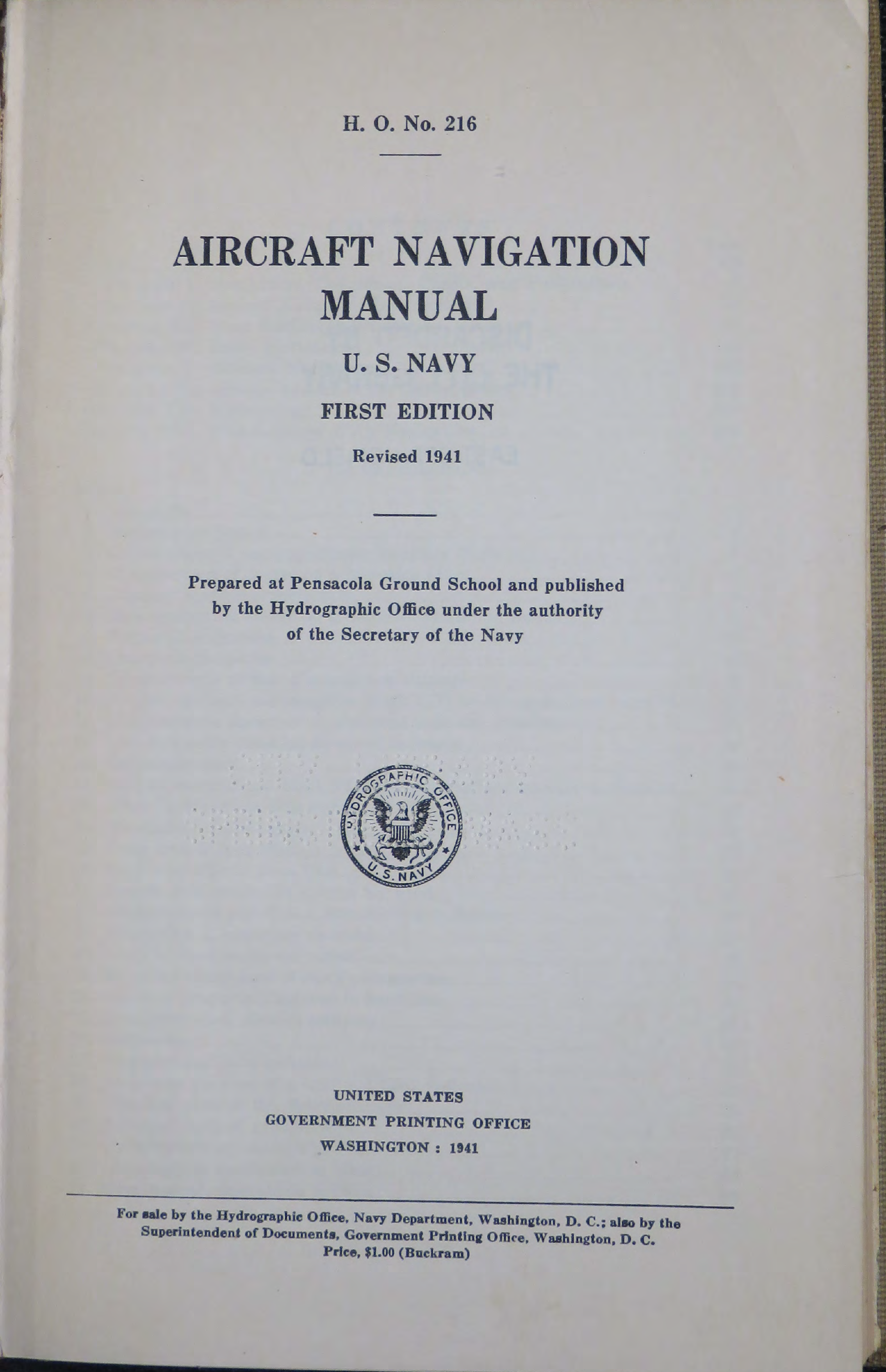 Sample page 3 from AirCorps Library document: Aircraft Navigation Manual