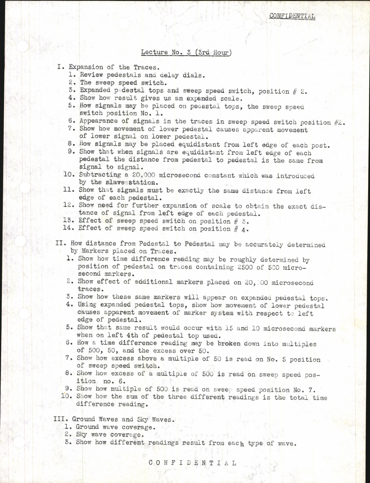 Sample page 5 from AirCorps Library document: Loran Operator's Course