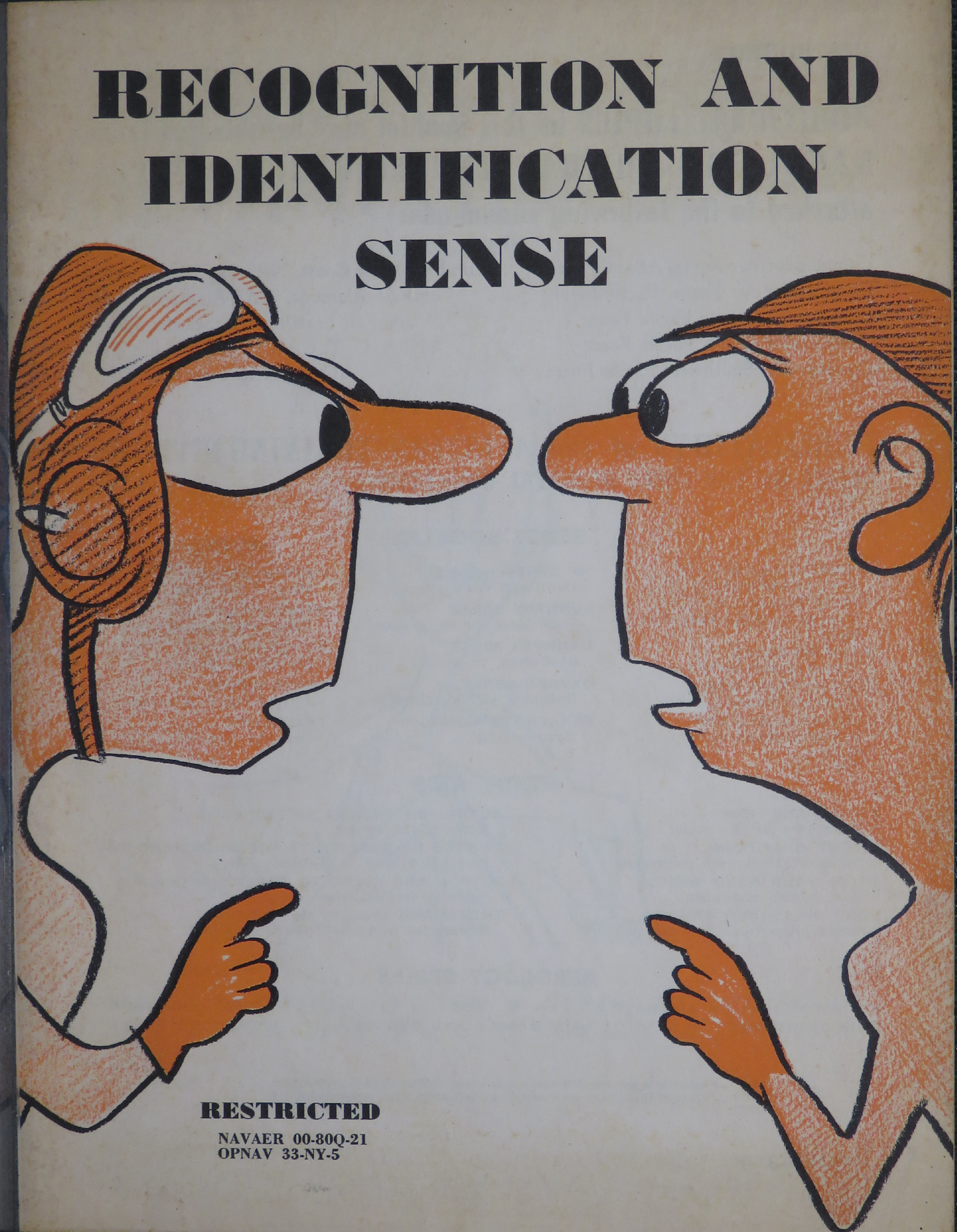 Sample page 1 from AirCorps Library document: Recognition and Identification Sense