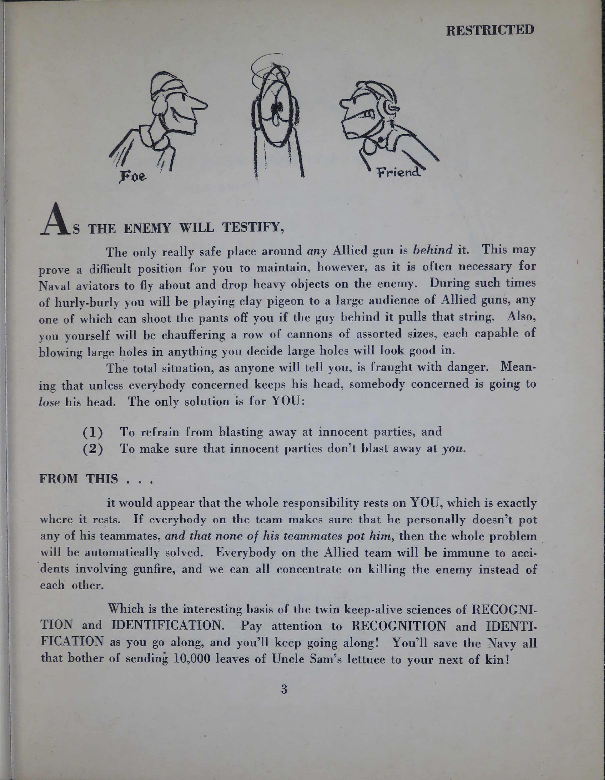 Sample page 5 from AirCorps Library document: Recognition and Identification Sense