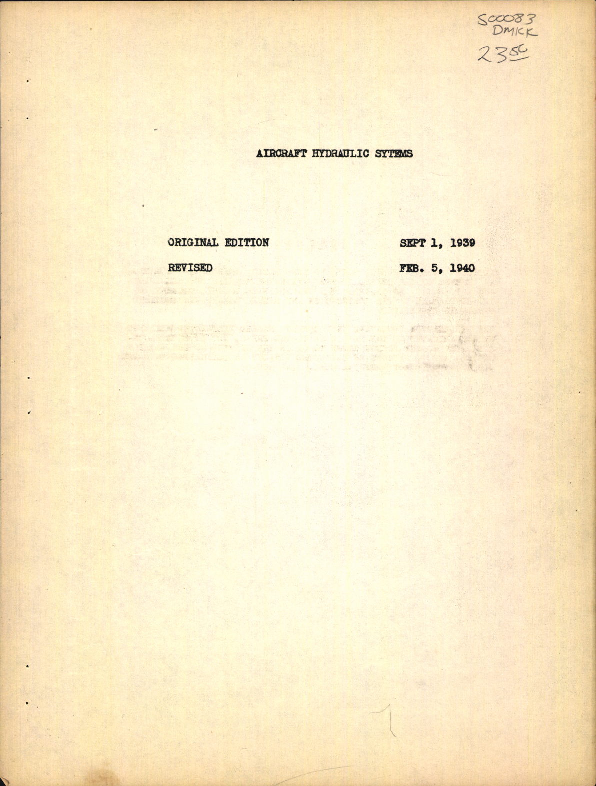 Sample page 5 from AirCorps Library document: Air Corps Technical Schools; Aircraft Hydraulic Systems