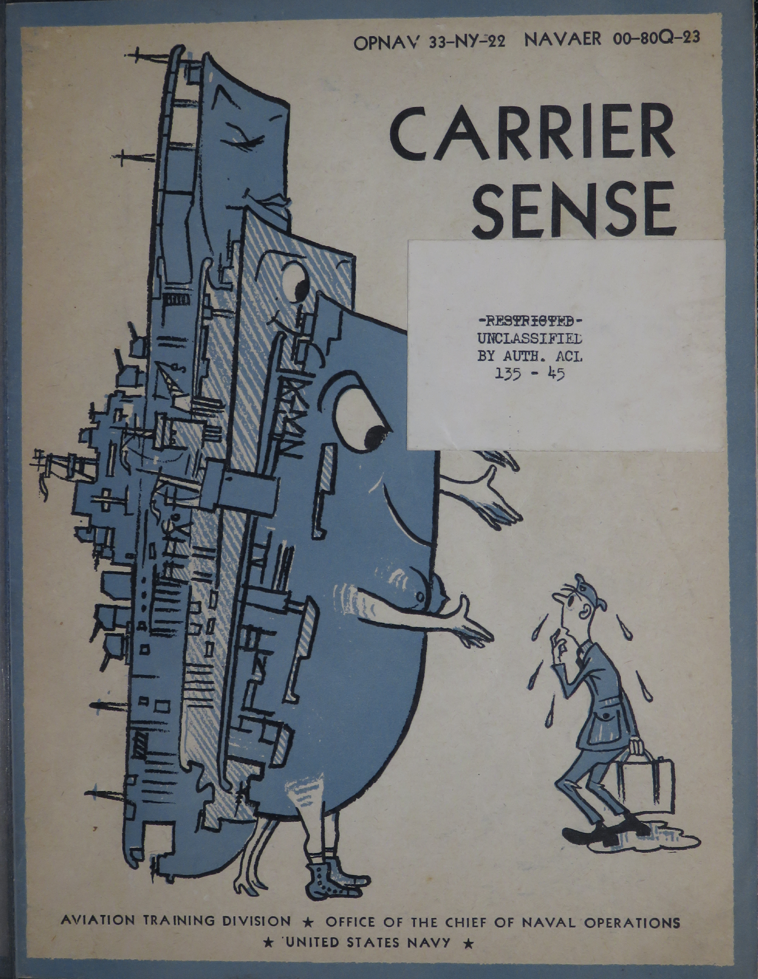 Sample page 1 from AirCorps Library document: Carrier Sense