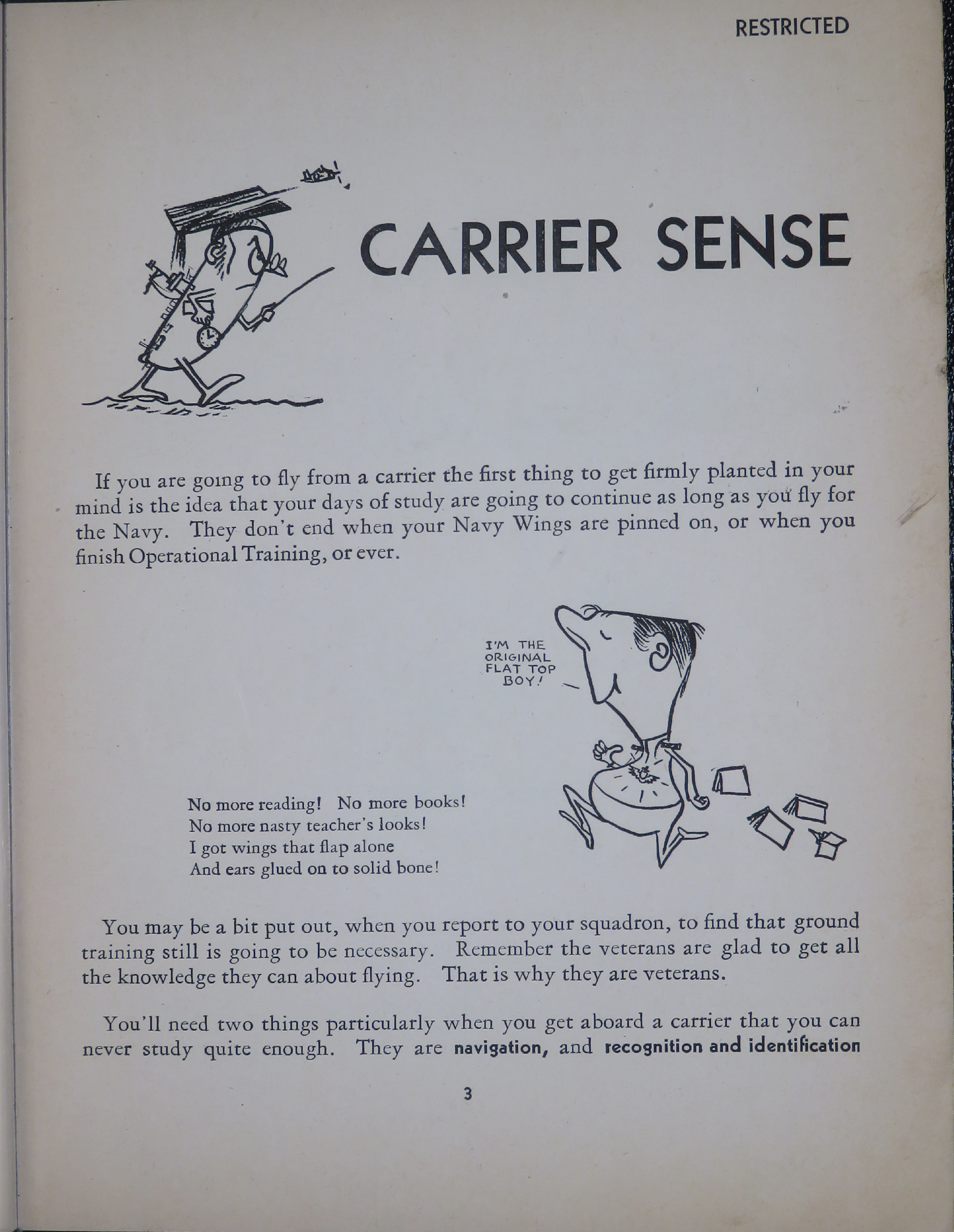Sample page 5 from AirCorps Library document: Carrier Sense