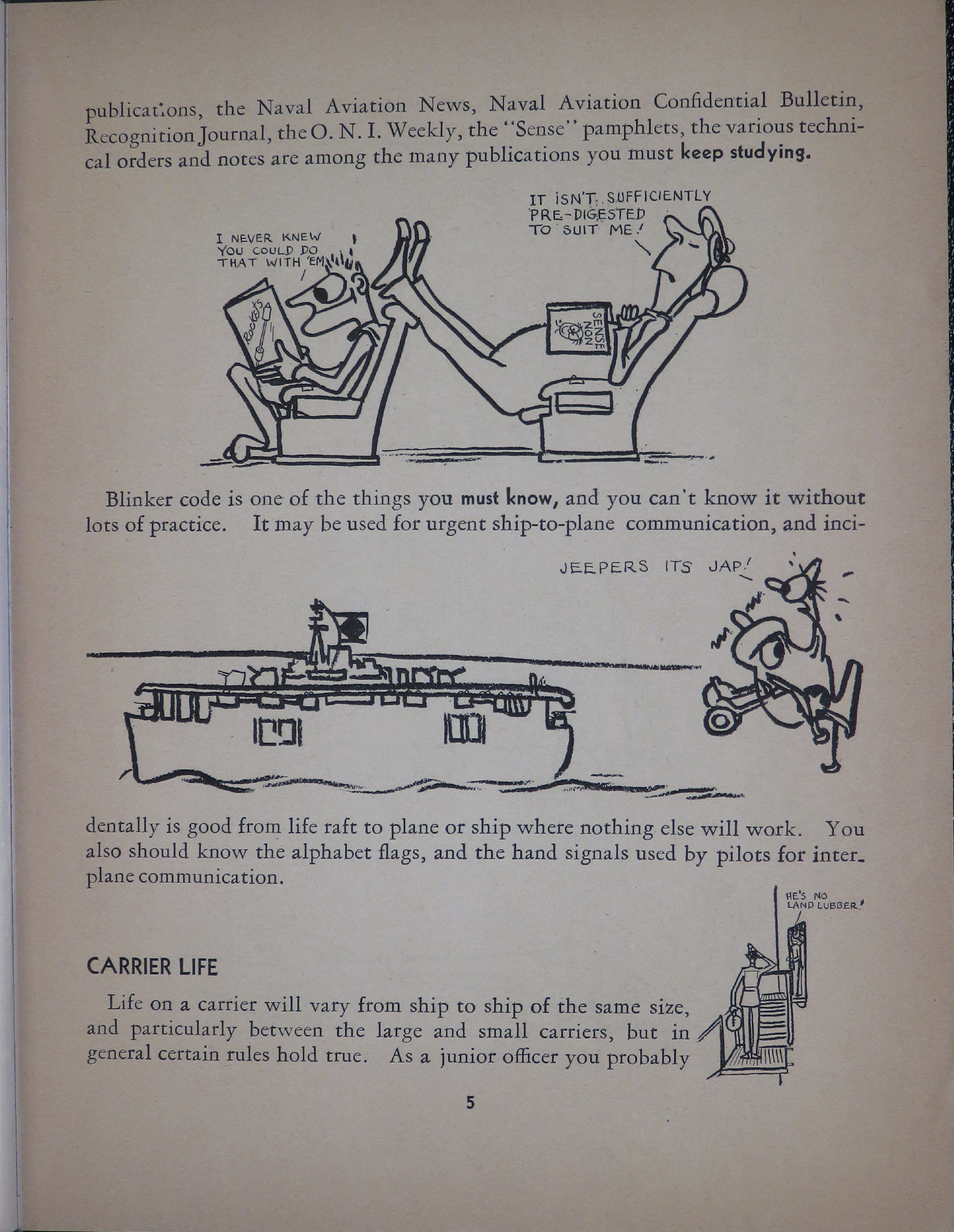 Sample page 7 from AirCorps Library document: Carrier Sense