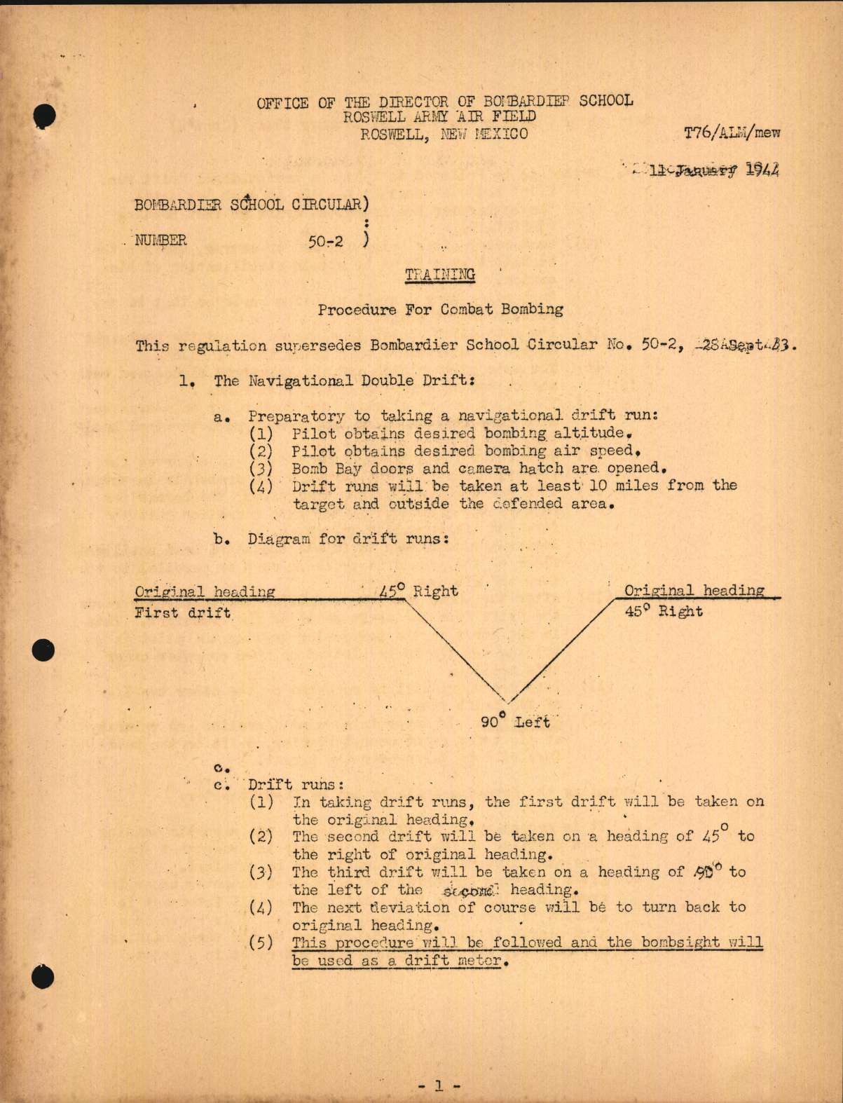 Sample page 3 from AirCorps Library document: Air Procedure for Operation of 
