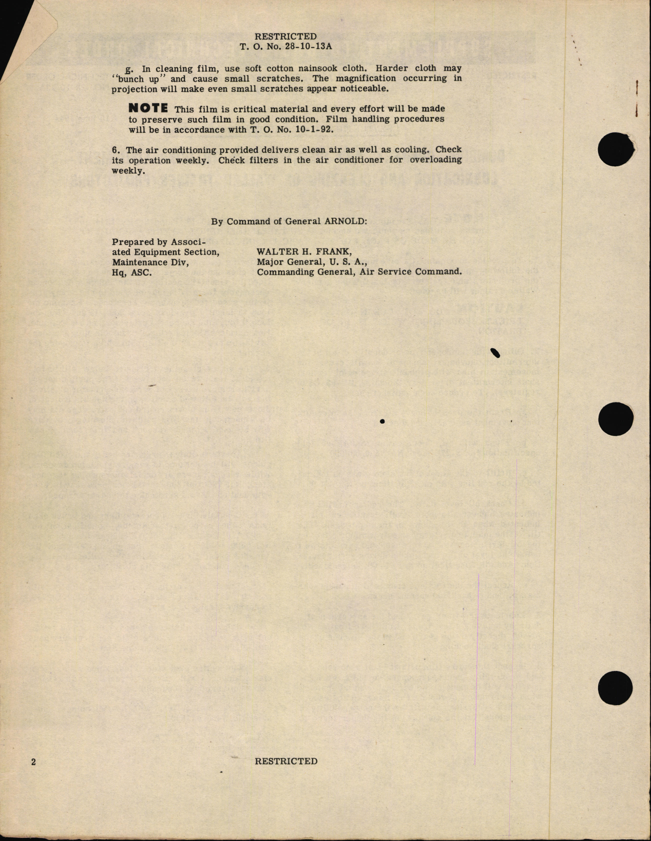 Sample page  2 from AirCorps Library document: Lubrication and Cleaning of Waller Trainer Projectors