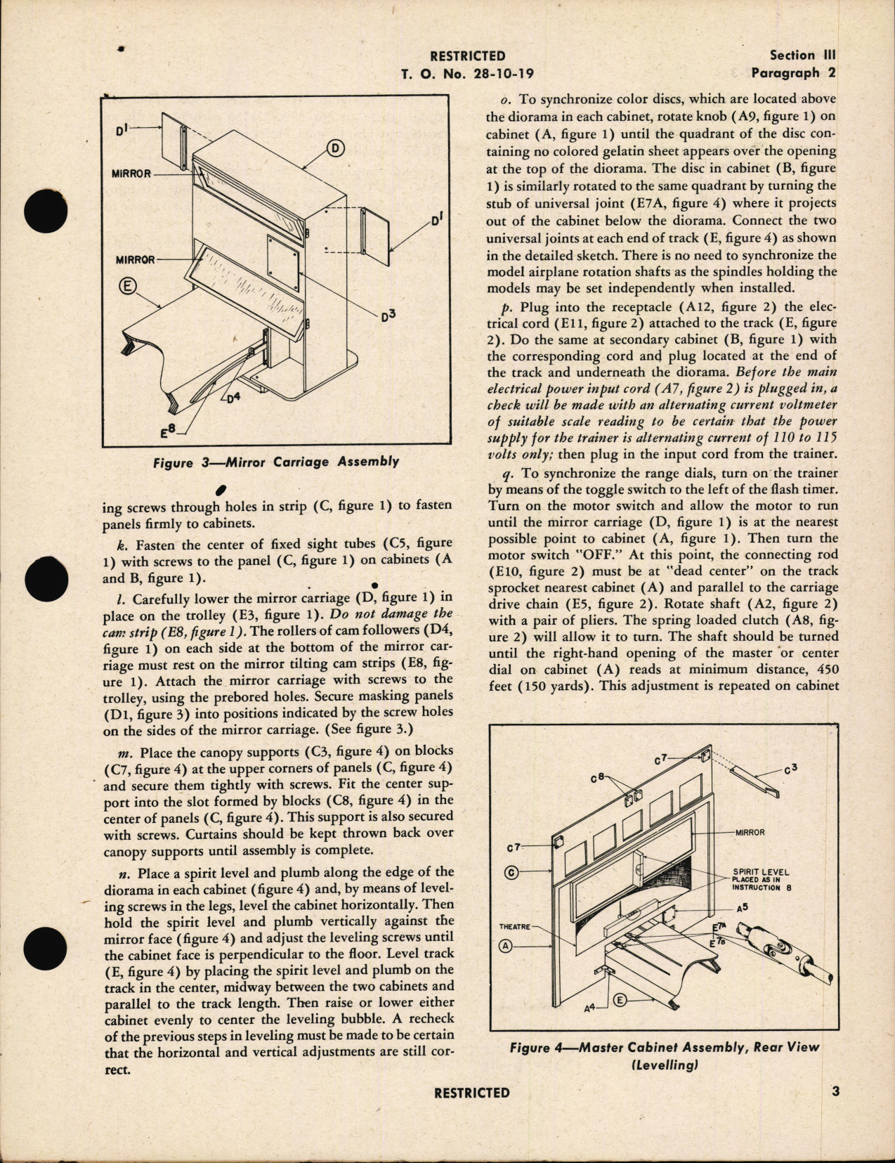 Sample page 7 from AirCorps Library document: Handbook of Instructions with Parts Catalog for Mirror Range Estimation Trainers