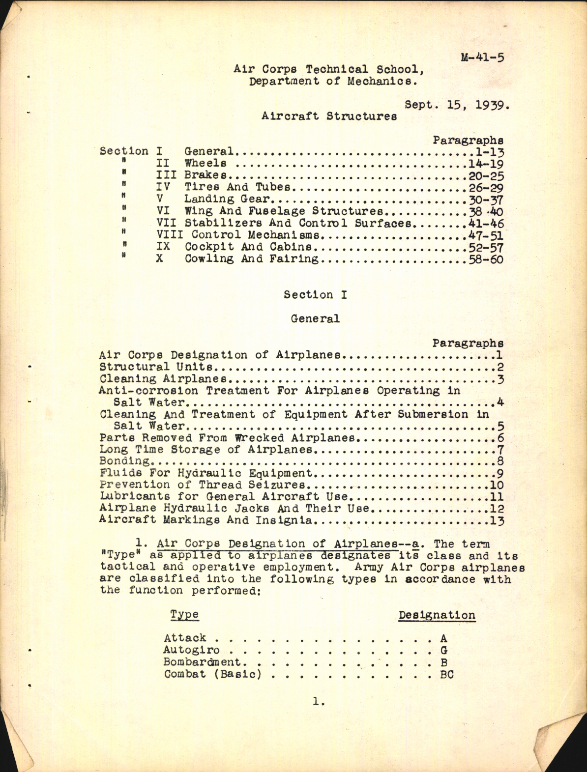 Sample page 5 from AirCorps Library document: Air Corps Technical Schools; Airplane Structures