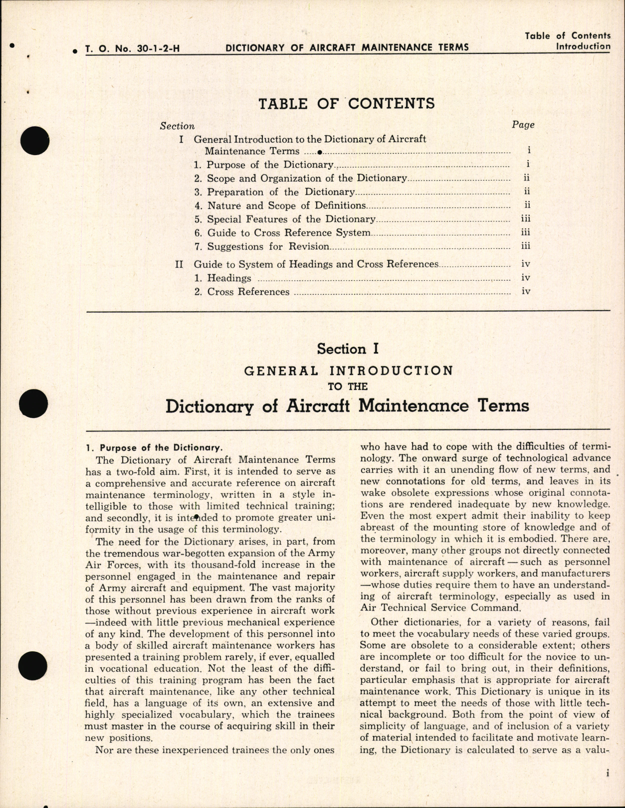 Sample page 3 from AirCorps Library document: Dictionary of Aircraft Maintenance Terms; Section H Paint and Dope