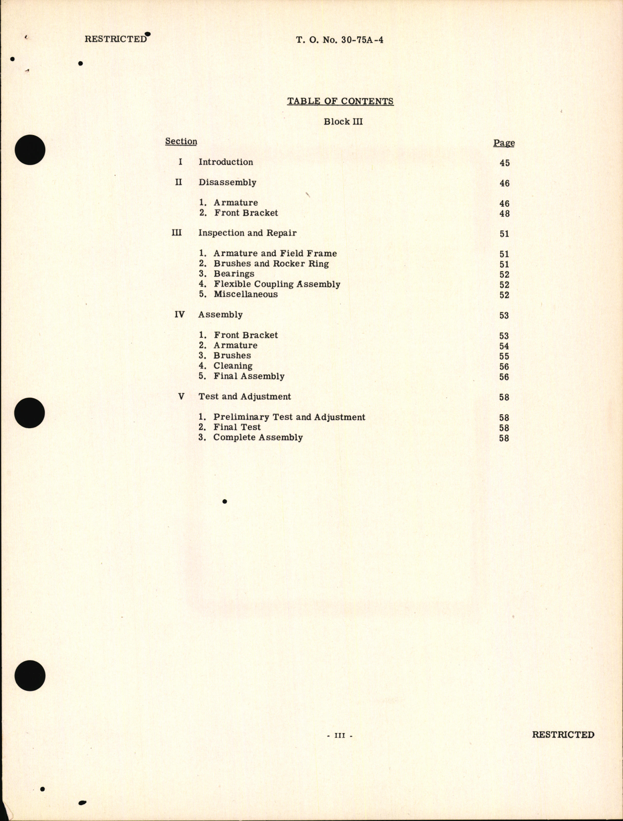 Sample page 7 from AirCorps Library document: Training Guide for Generator Overhaul Specialist