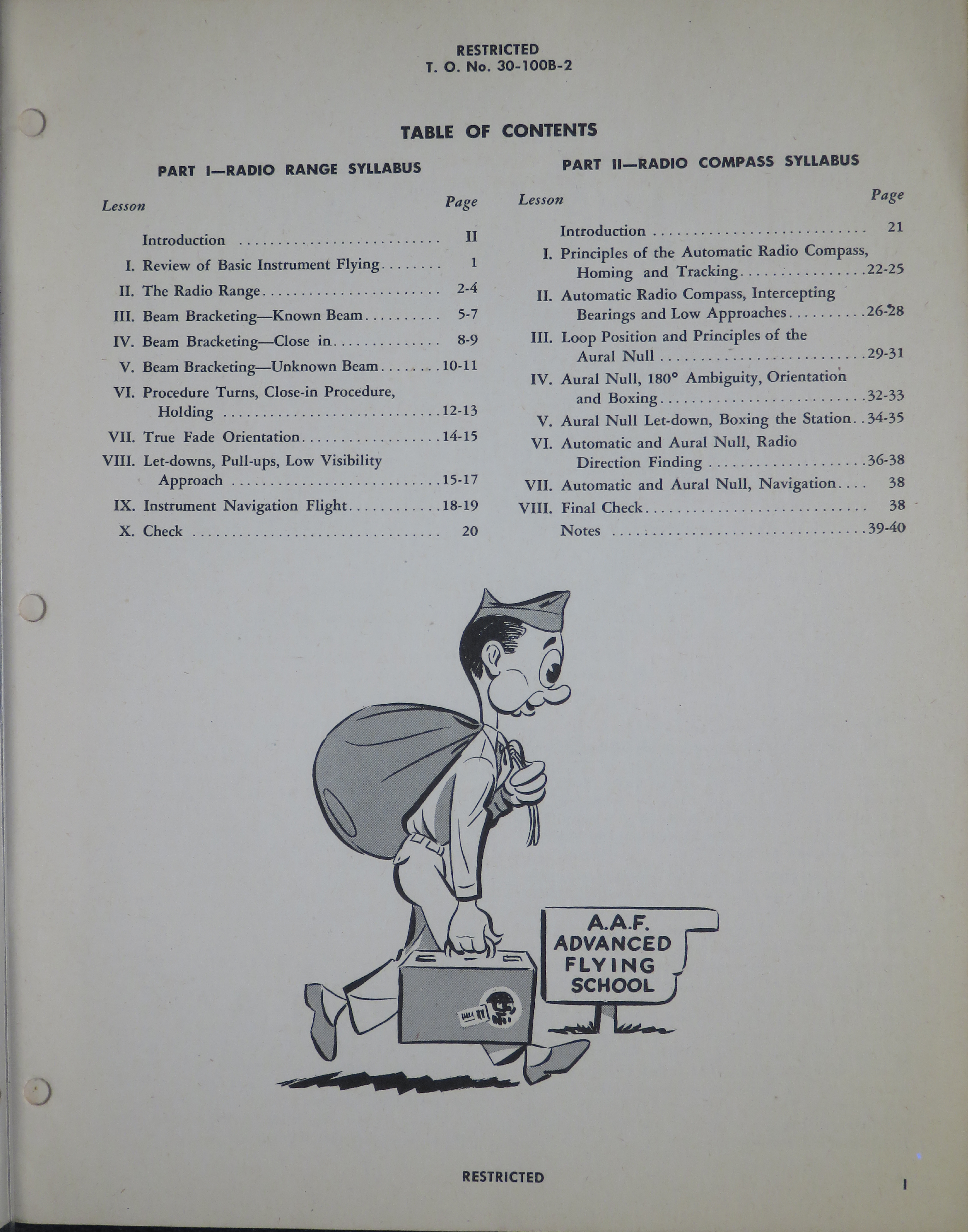 Sample page 5 from AirCorps Library document: Instructors' Syllabus for Advanced Instrument Flying