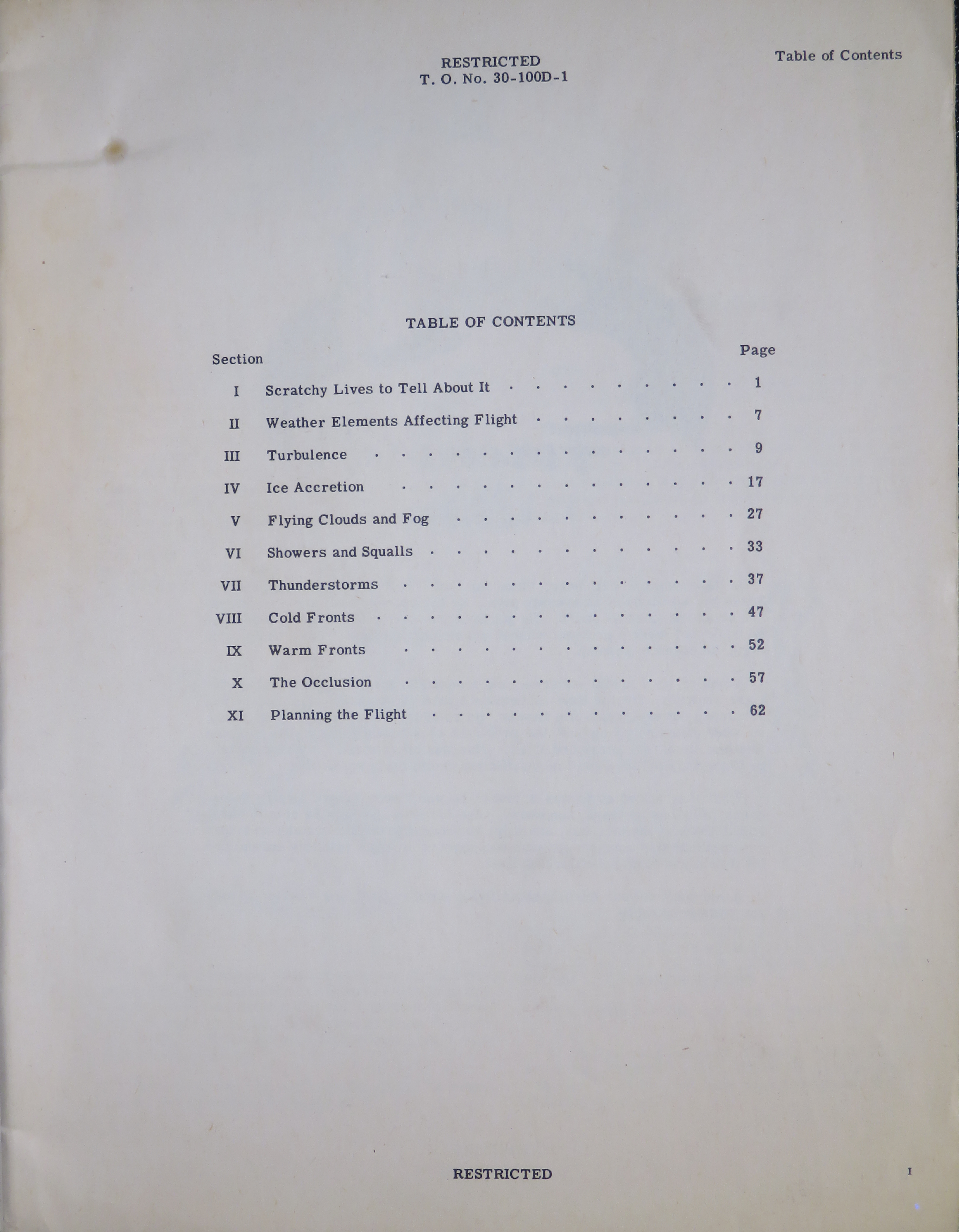 Sample page 5 from AirCorps Library document: Instrument Flying; Technique in Weather