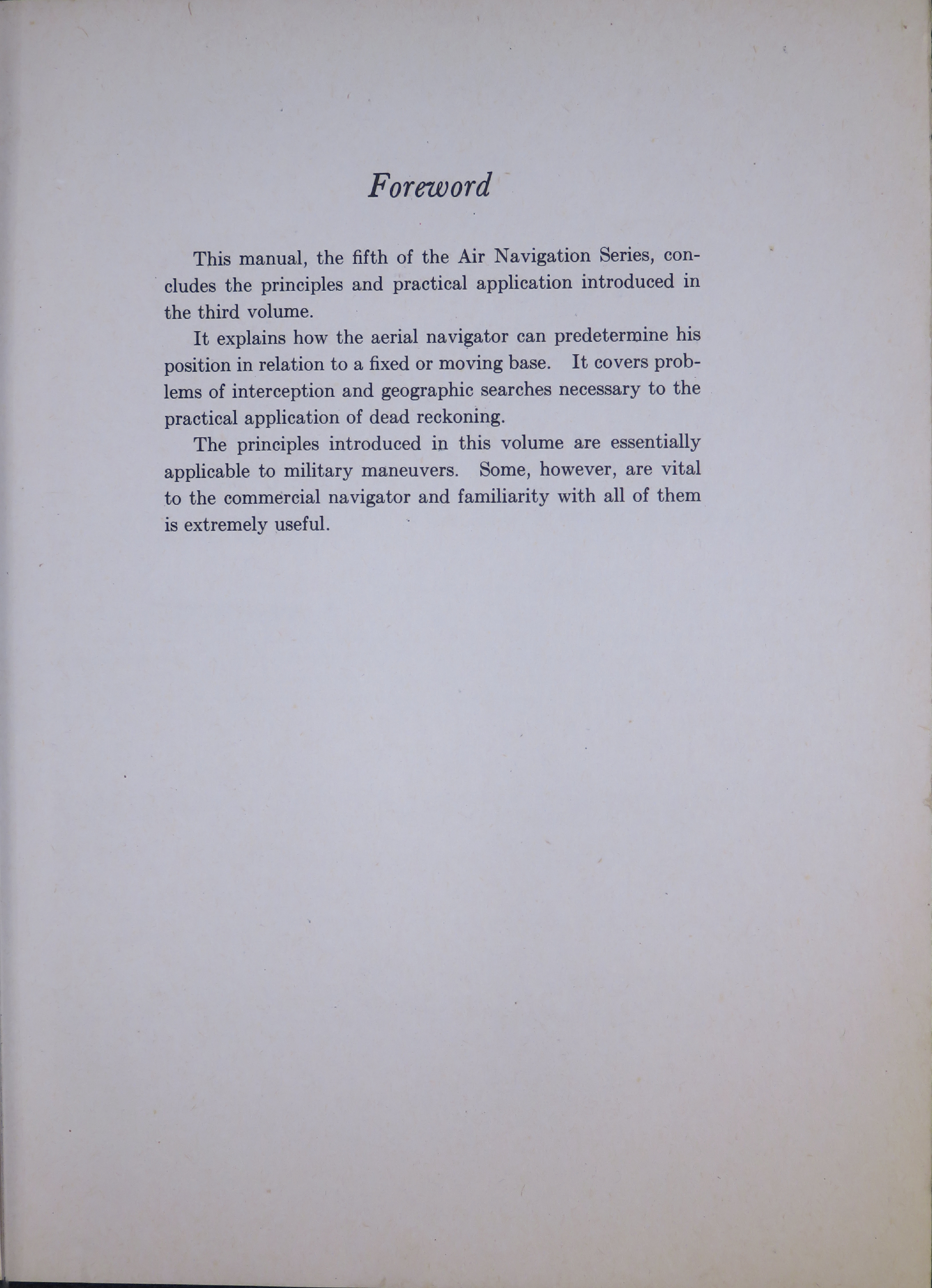 Sample page 7 from AirCorps Library document: Air Navigation Part Five; Relative Movement