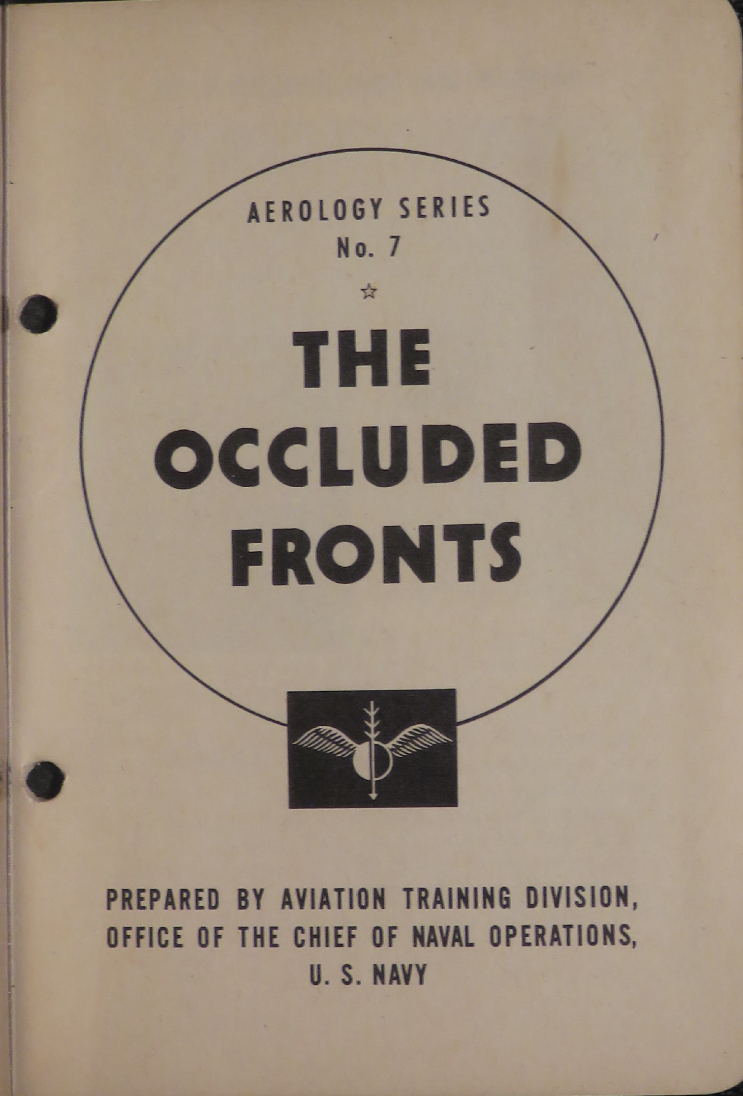 Sample page 3 from AirCorps Library document: Aerology Series No. 7; The Occluded Fronts