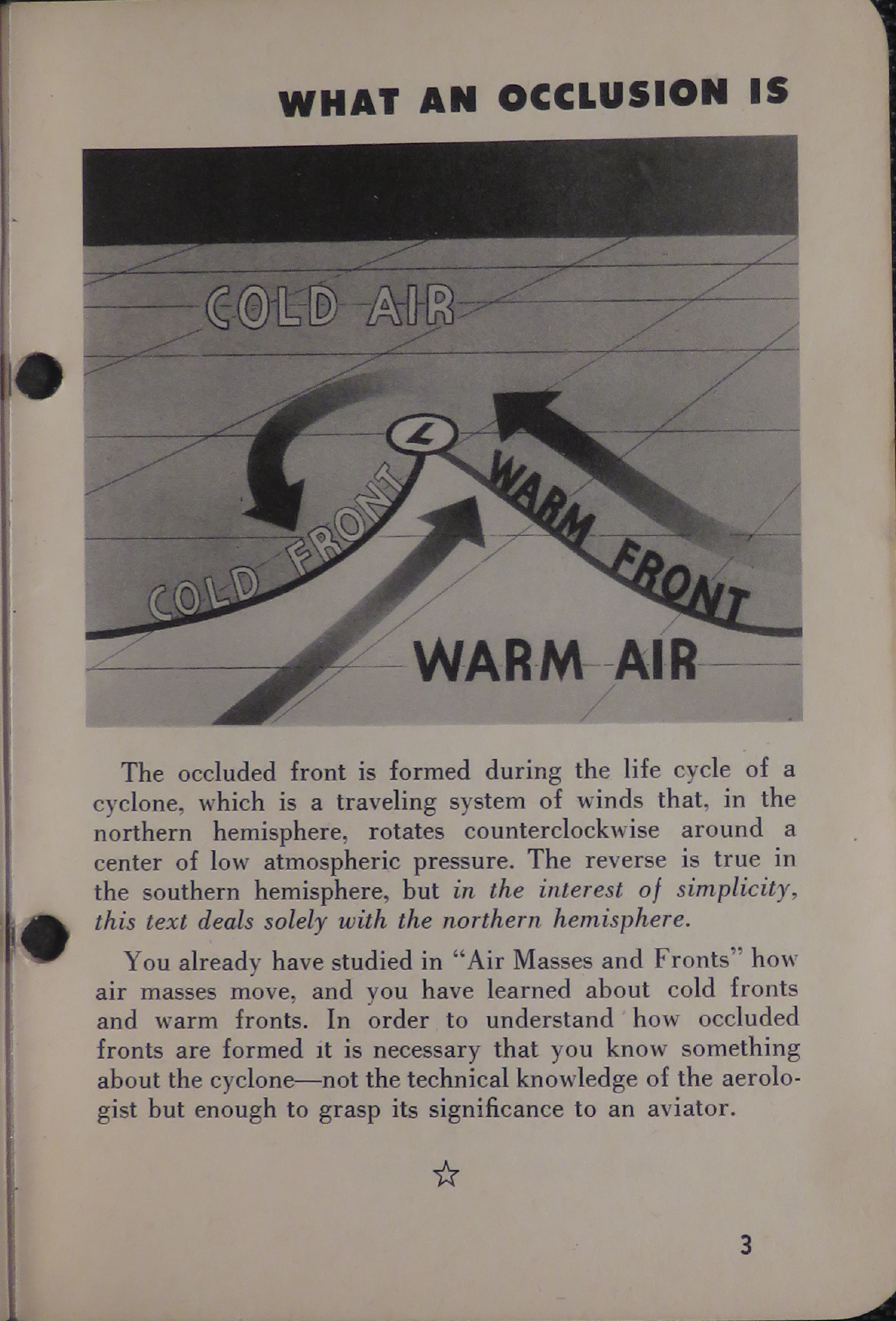 Sample page 5 from AirCorps Library document: Aerology Series No. 7; The Occluded Fronts