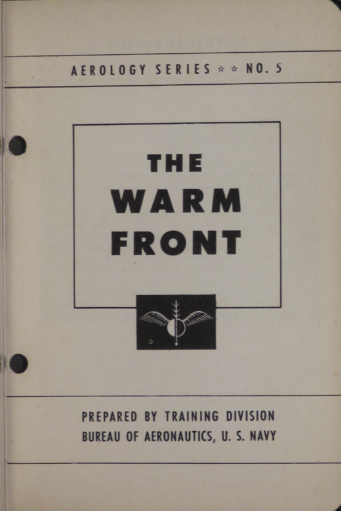 Sample page 3 from AirCorps Library document: Aerology Series No. 5; The Warm Front