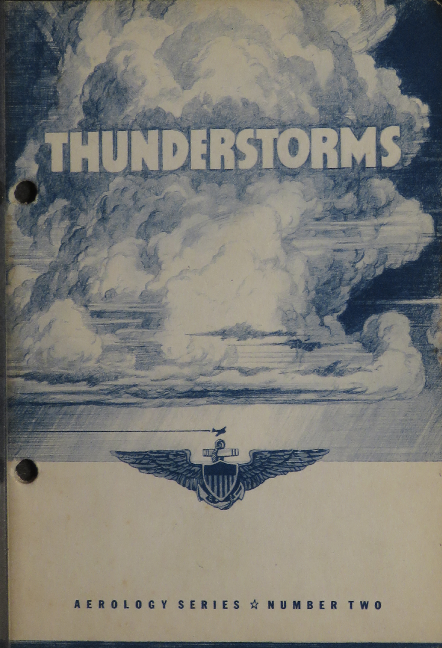 Sample page 1 from AirCorps Library document: Aerology Series No. 2; Thunderstorms