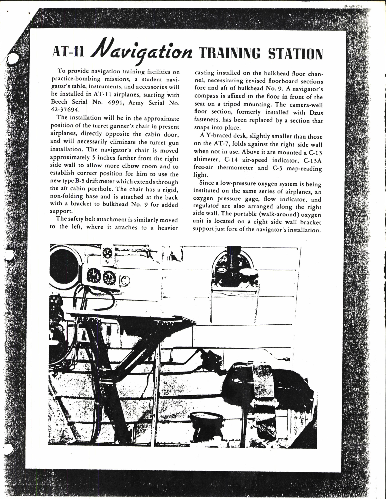 Sample page 3 from AirCorps Library document: Beechcraft Maintenance and Training Information