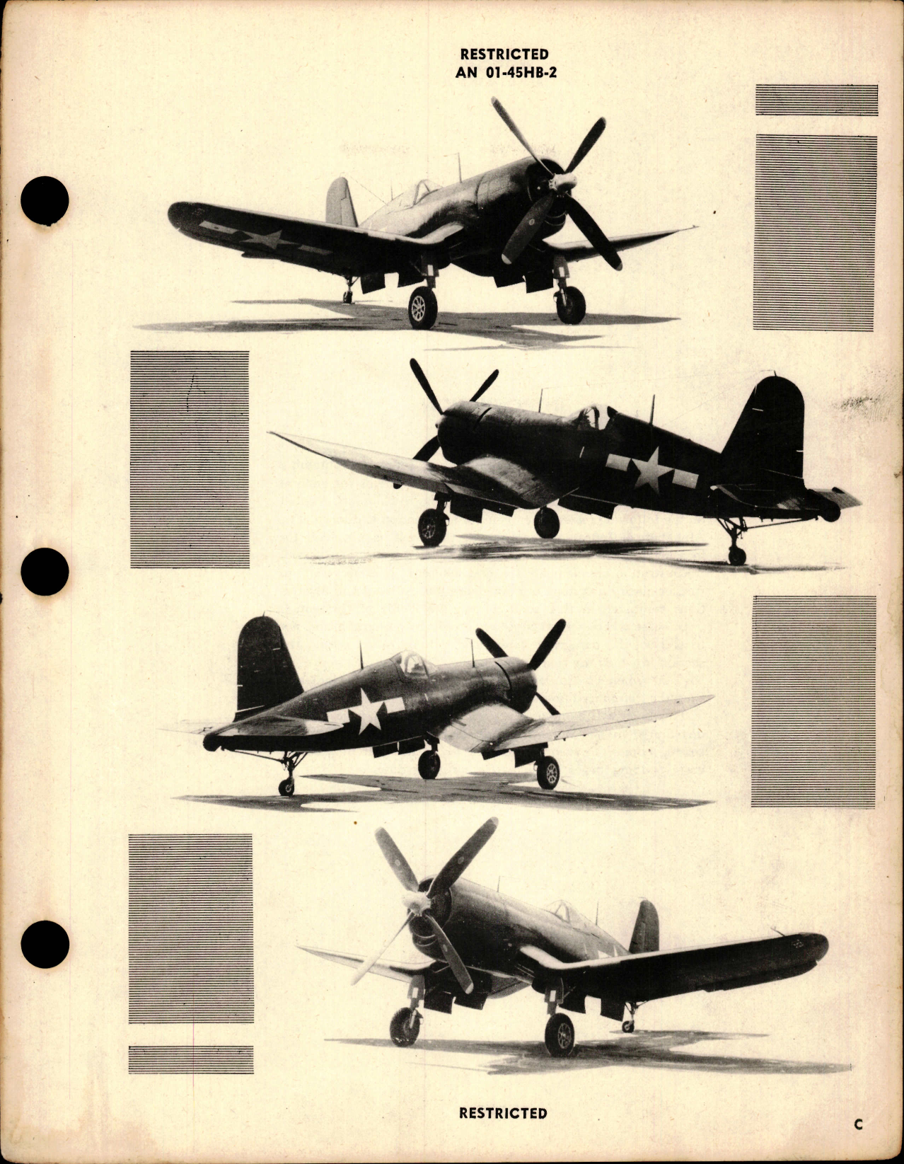 Sample page 5 from AirCorps Library document: Erection and Maintenance Handbook for F4U-4, F4U-4B