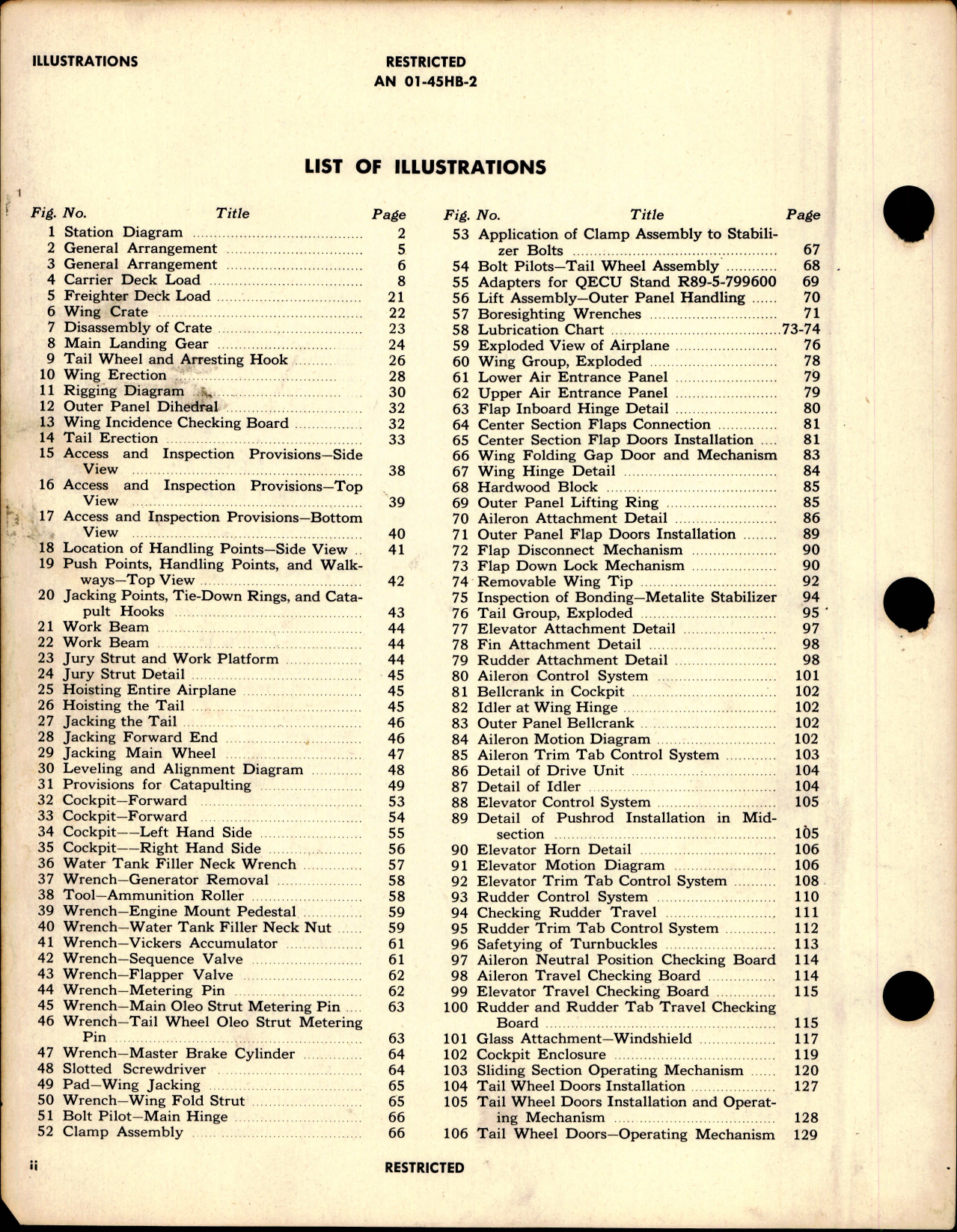 Sample page 8 from AirCorps Library document: Erection and Maintenance Handbook for F4U-4, F4U-4B