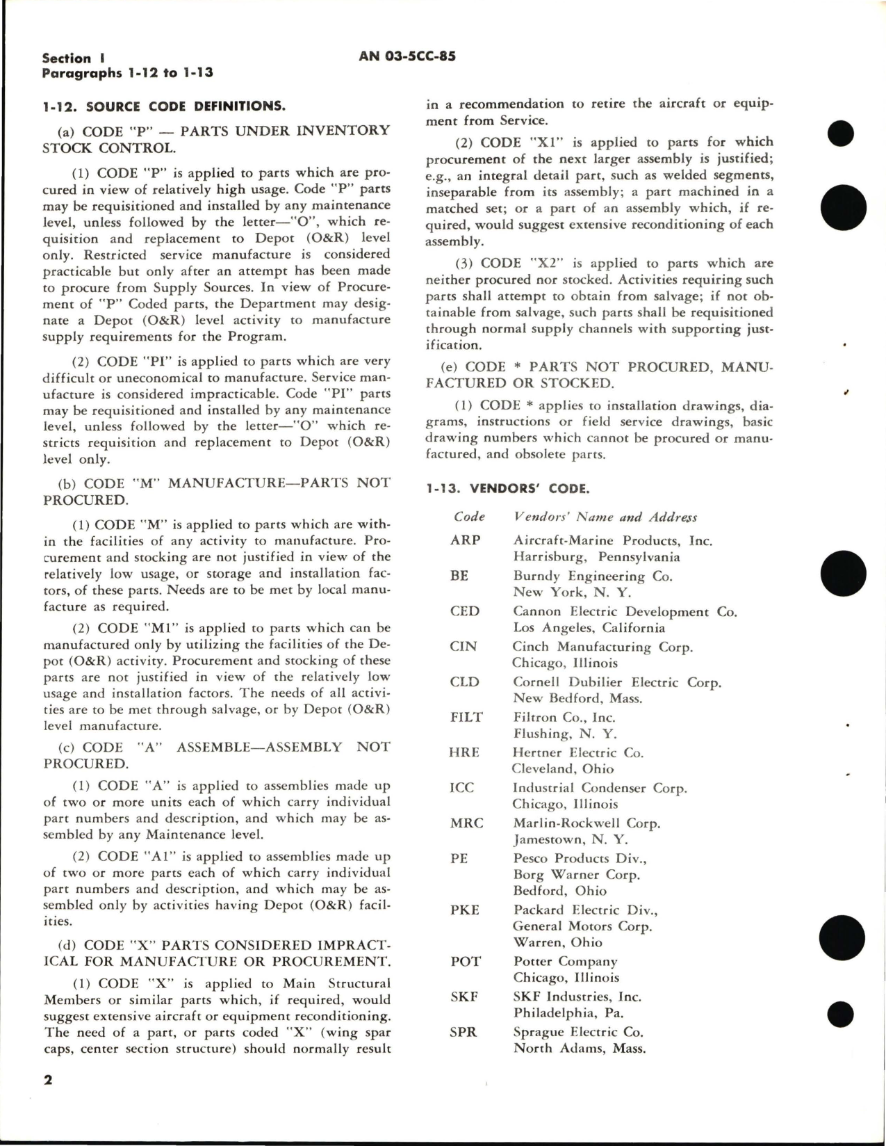 Sample page 6 from AirCorps Library document: Illustrated Parts Breakdown for Axivane Aircraft Fans Part X702 Series 