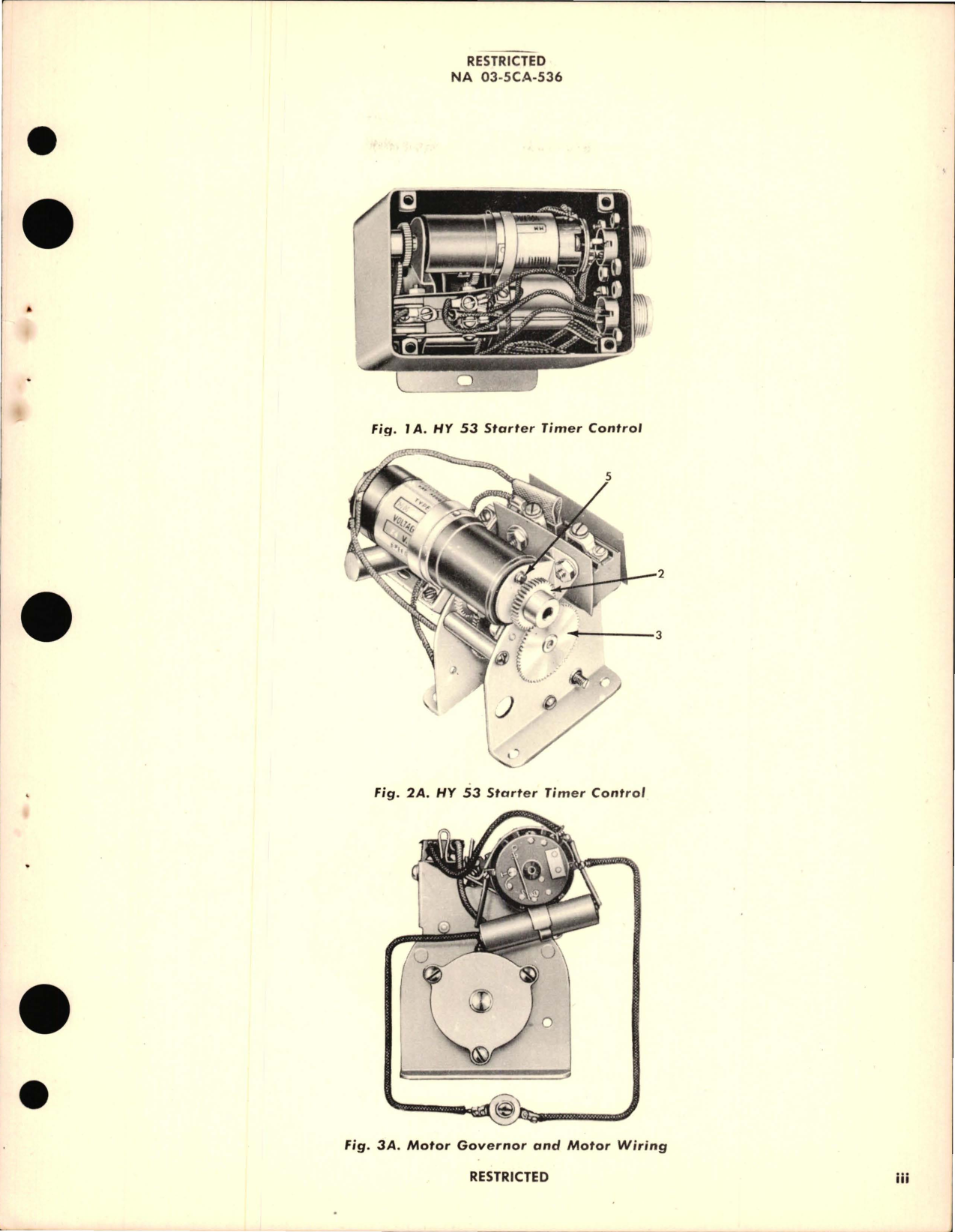 Sample page 5 from AirCorps Library document: Operation, Service and Overhaul Instructions with Parts for Starter Timer Control Model HY-51