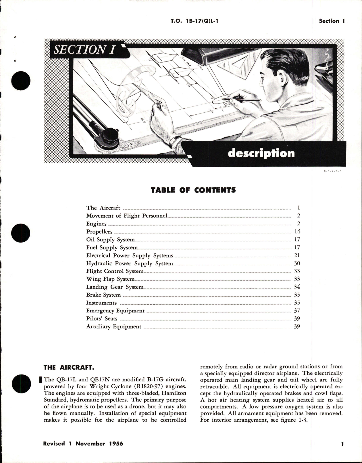 Sample page 5 from AirCorps Library document: Flight Handbook for QB-17L and QB-17N