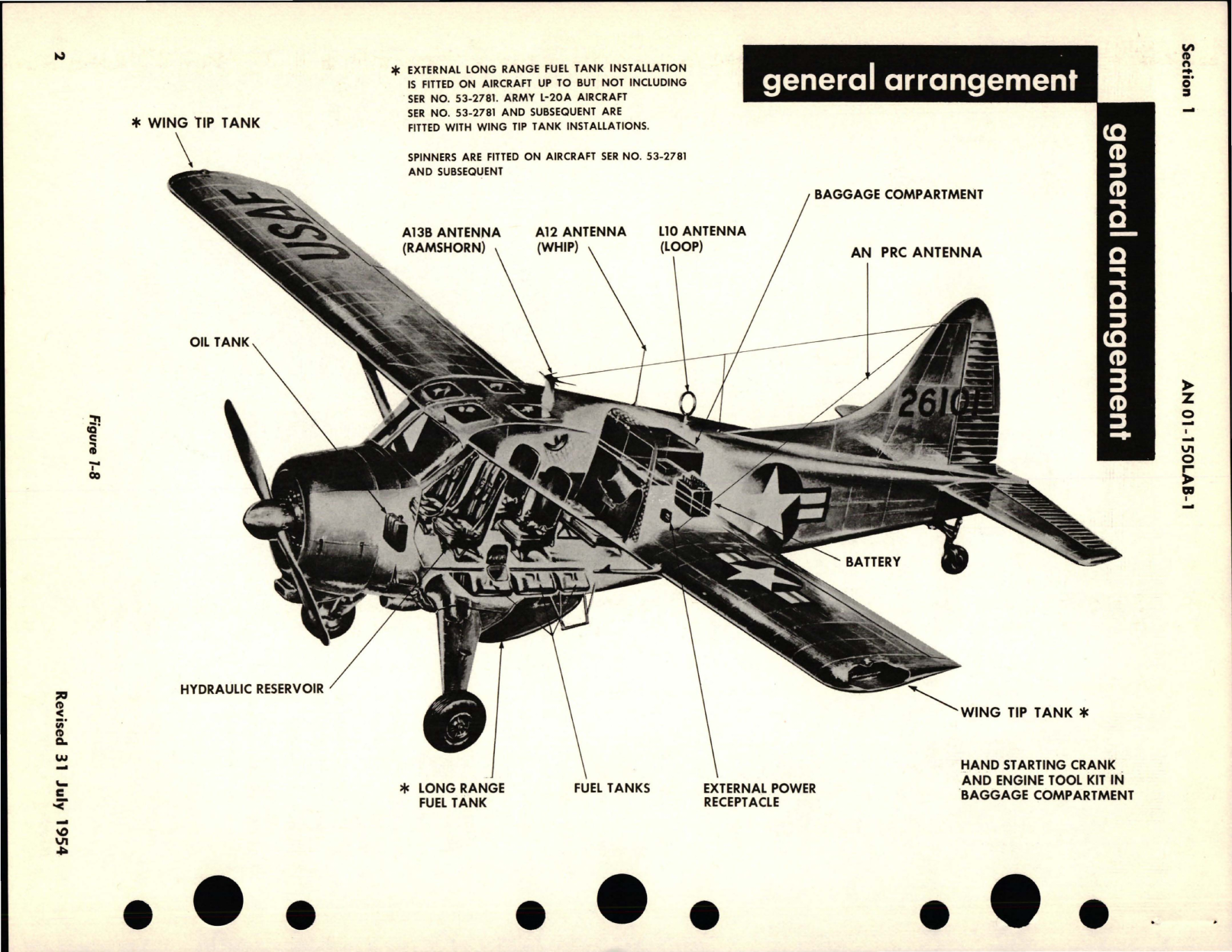 Sample page 8 from AirCorps Library document: Flight Handbook for L-20A