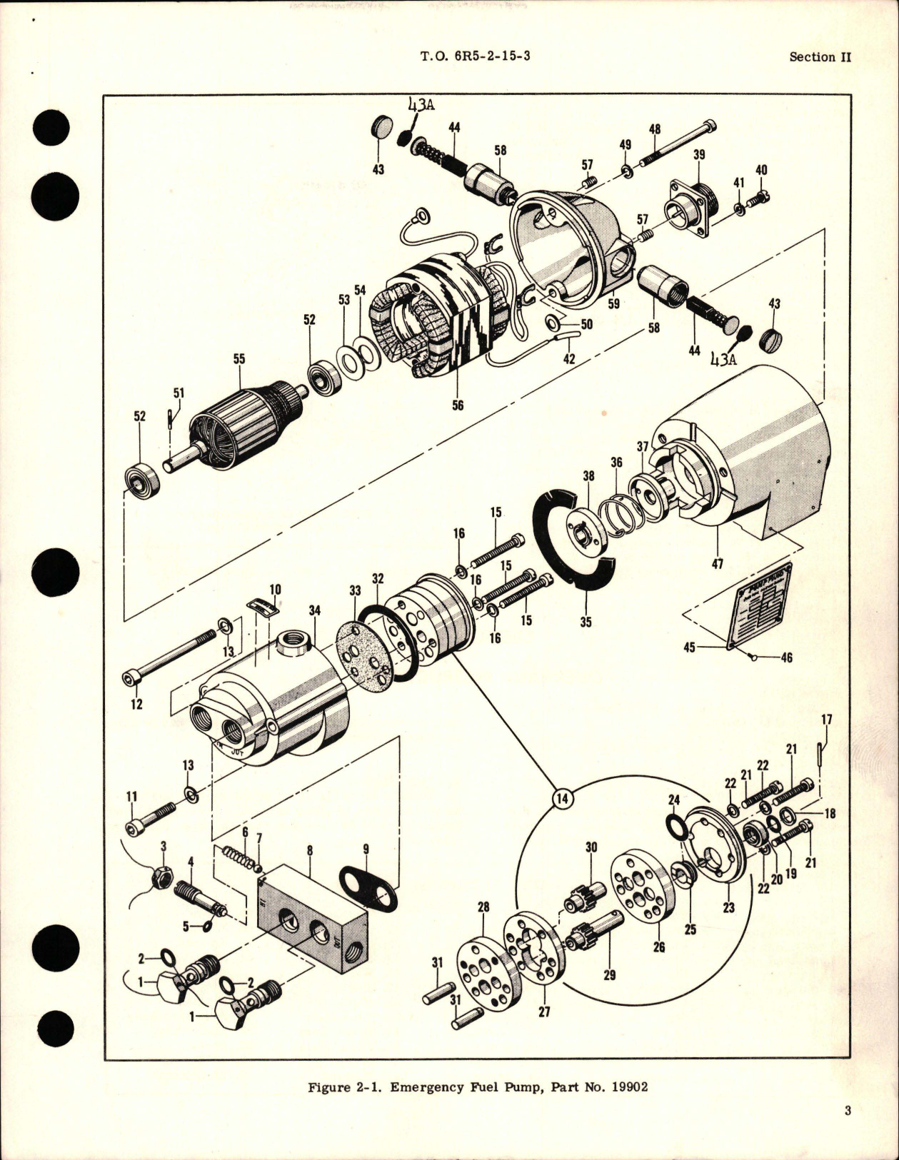 Sample page 5 from AirCorps Library document: Overhaul Instructions for Emergency Fuel Pumps - Parts 19902 and 20653-2 