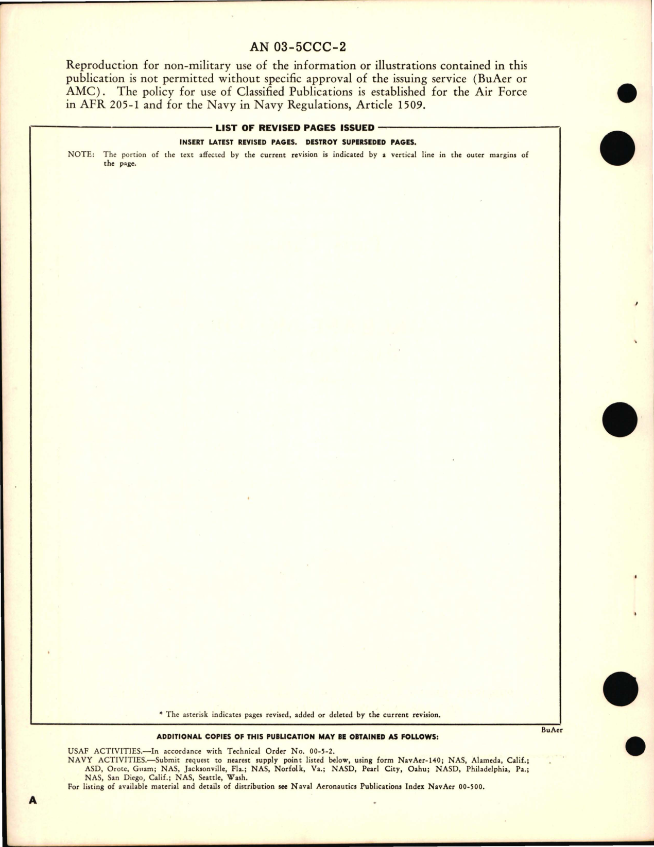 Sample page 2 from AirCorps Library document: Parts Catalog for Aircraft Motors - Part C-24305 