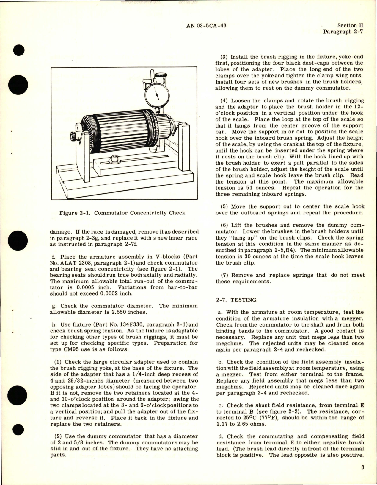 Sample page 7 from AirCorps Library document: Overhaul Instructions for Starter-Motors - Models 2CM95B13, 2CM95B18, and 2CM95B19 